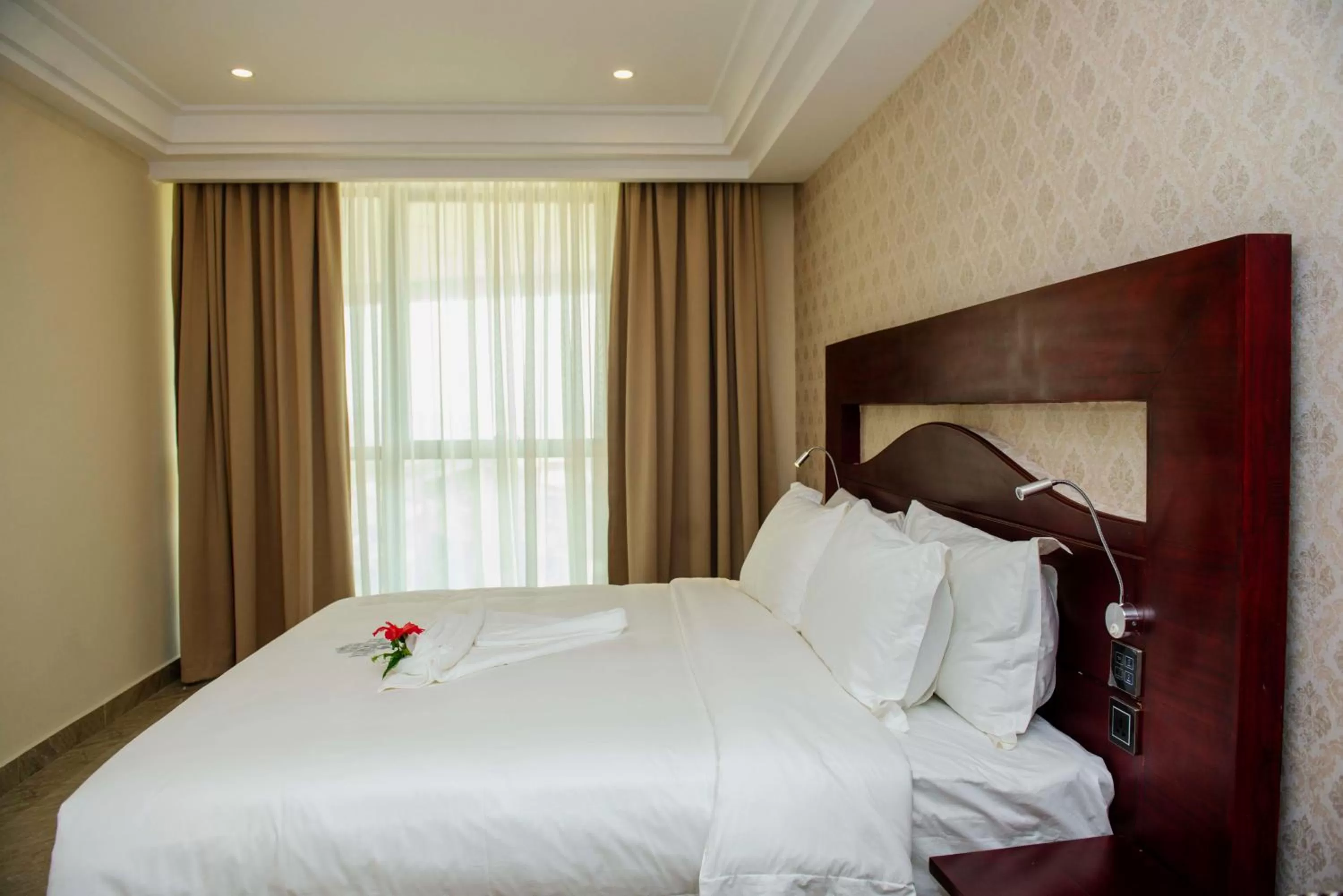 Bedroom, Bed in El Doria Hotel