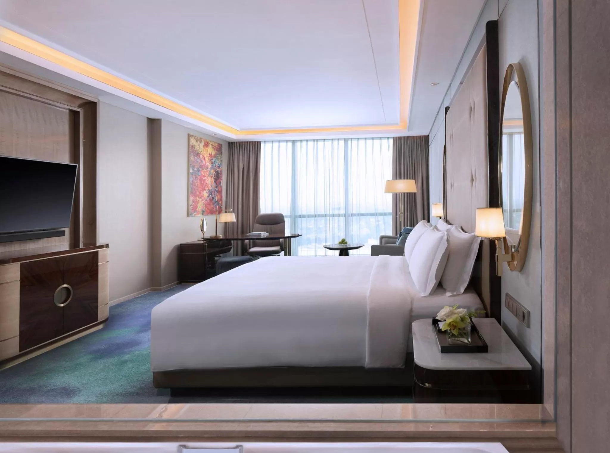 Photo of the whole room, Bed in InterContinental Hotels Jakarta Pondok Indah by IHG