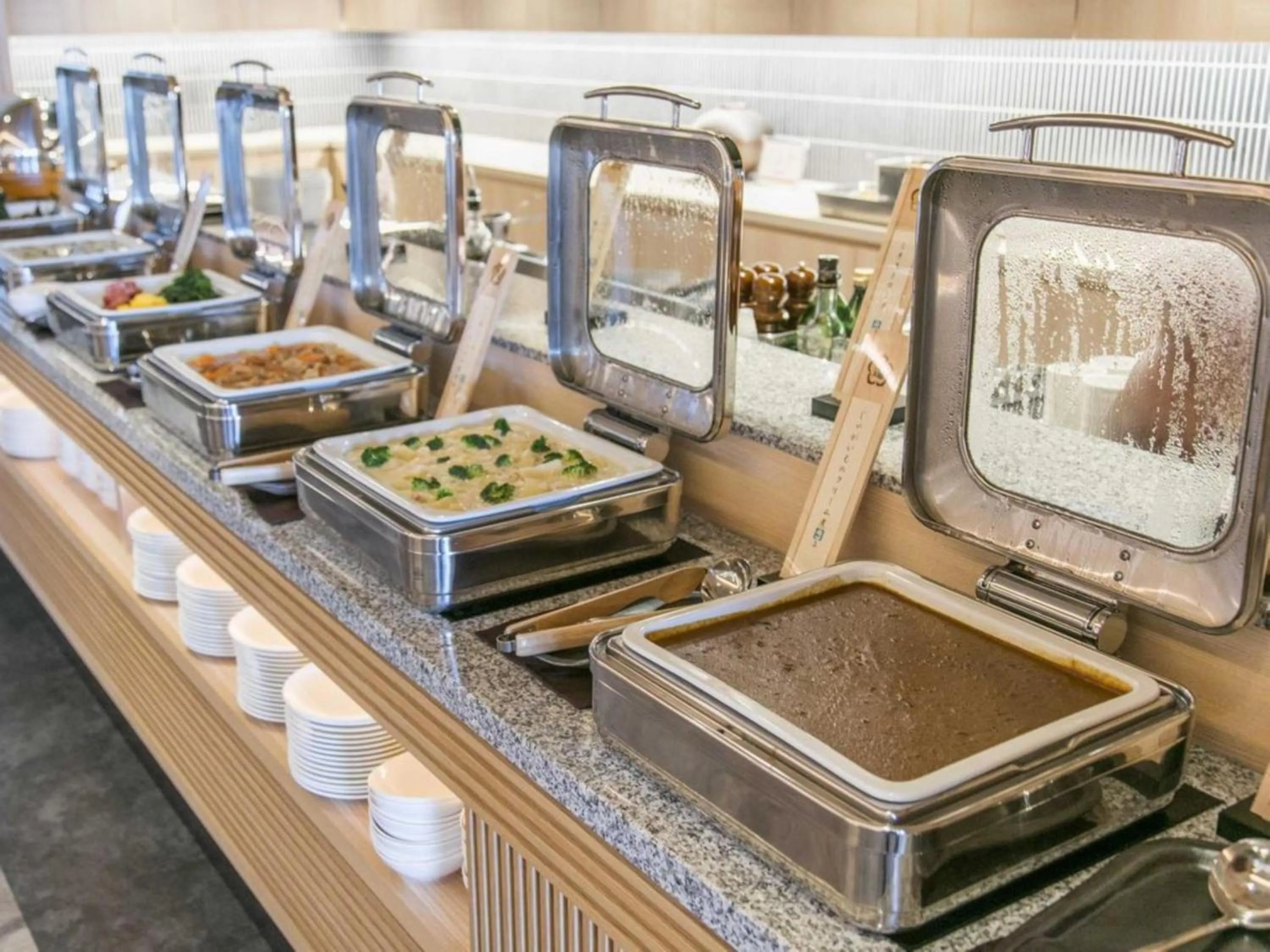 Food close-up in Kobe Minato Onsen Ren