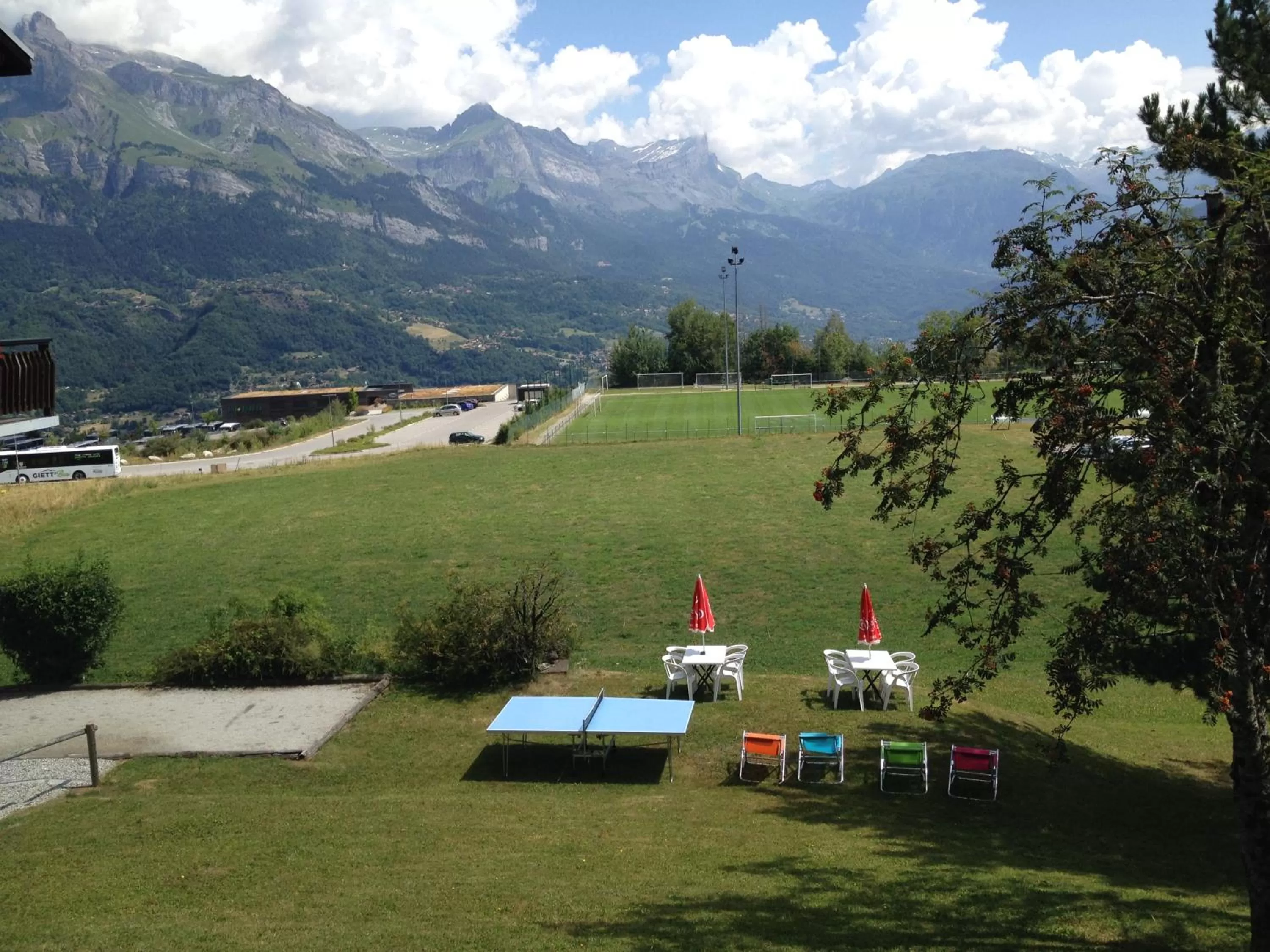 Mountain view in Hotel Les Granits