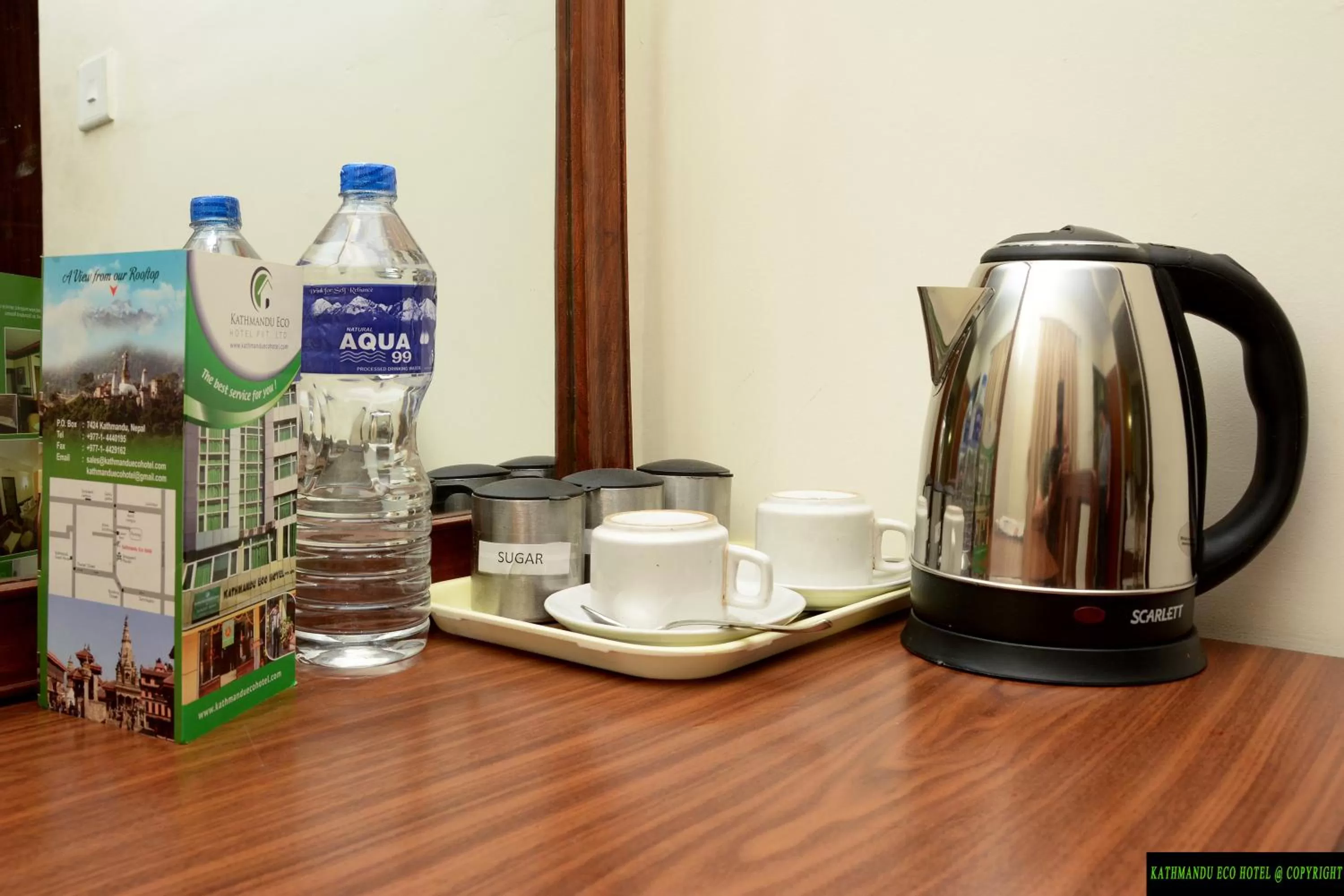 Living room in Kathmandu Eco Hotel