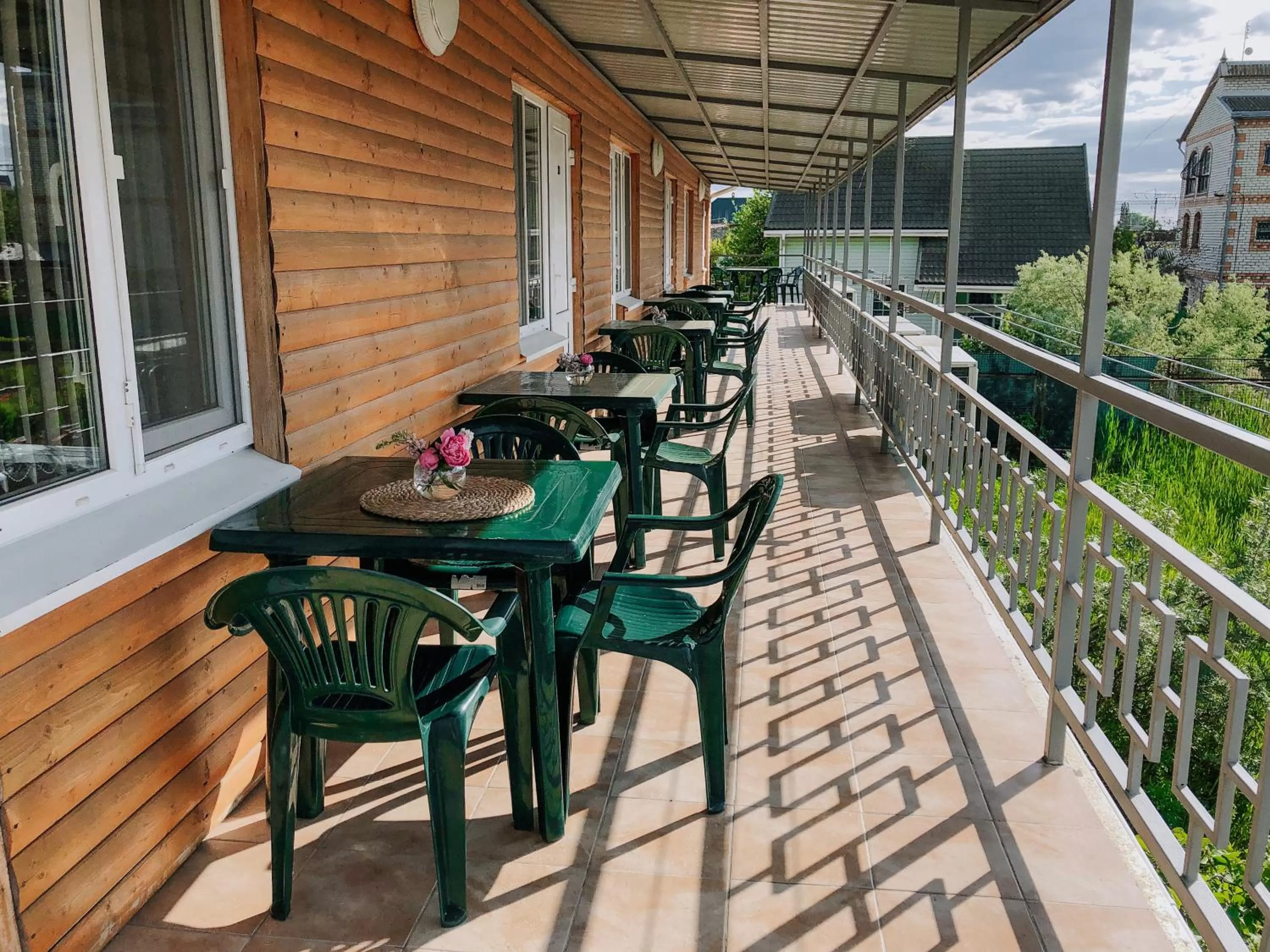 Balcony/Terrace in Zolotoy Bereg Hotel