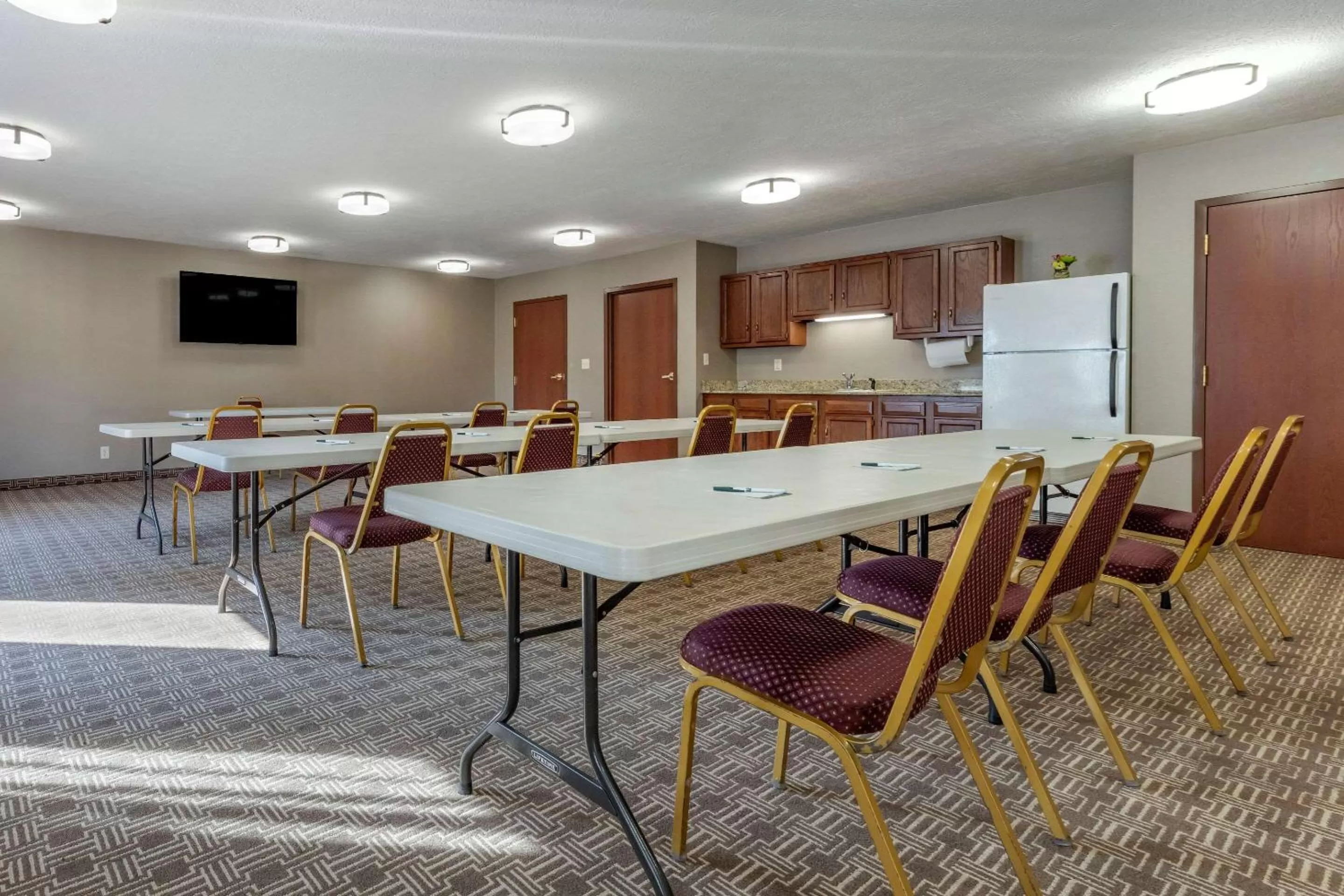 On site in Quality Inn Dover