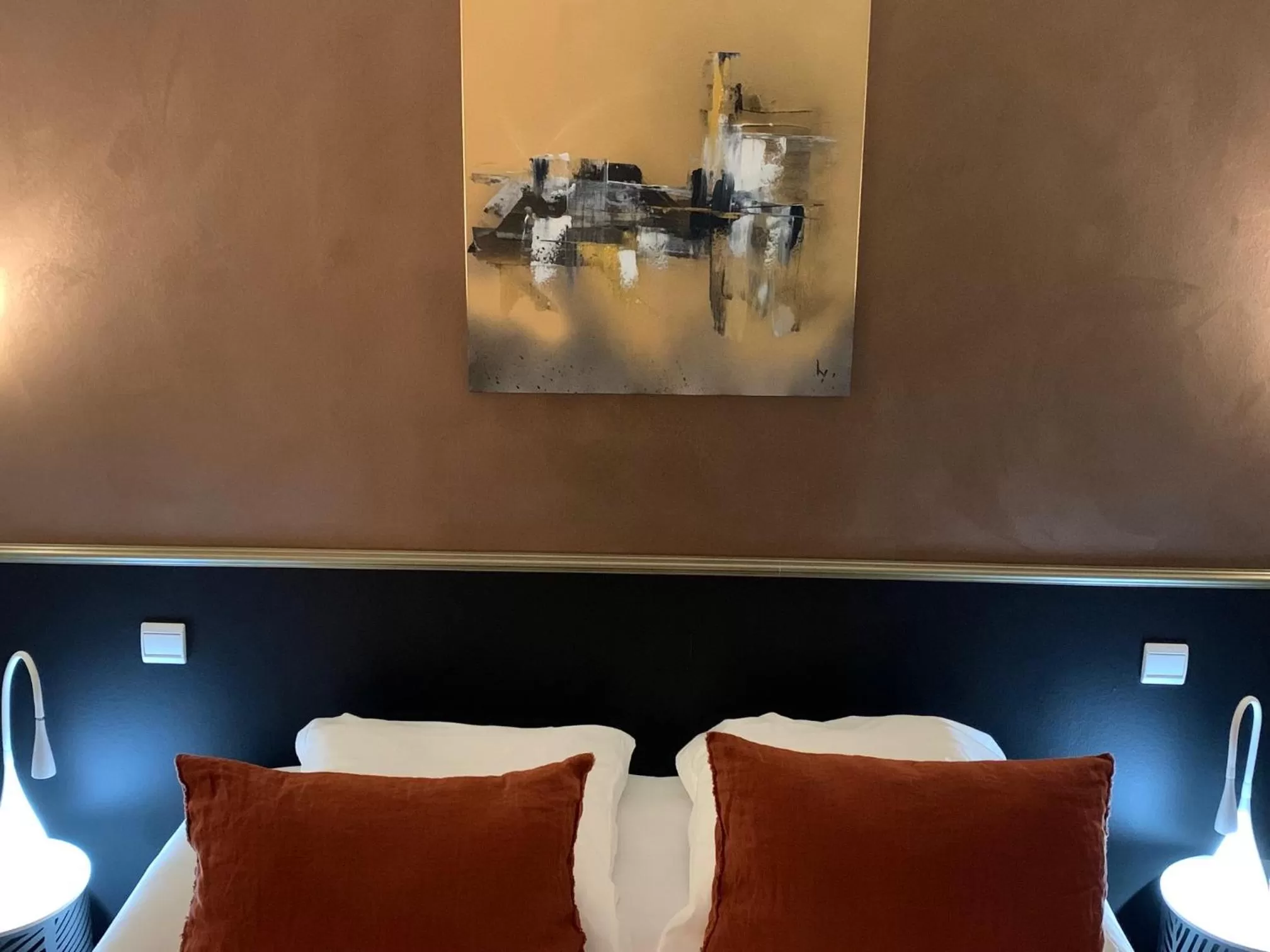 Bed in Hôtel Vintage