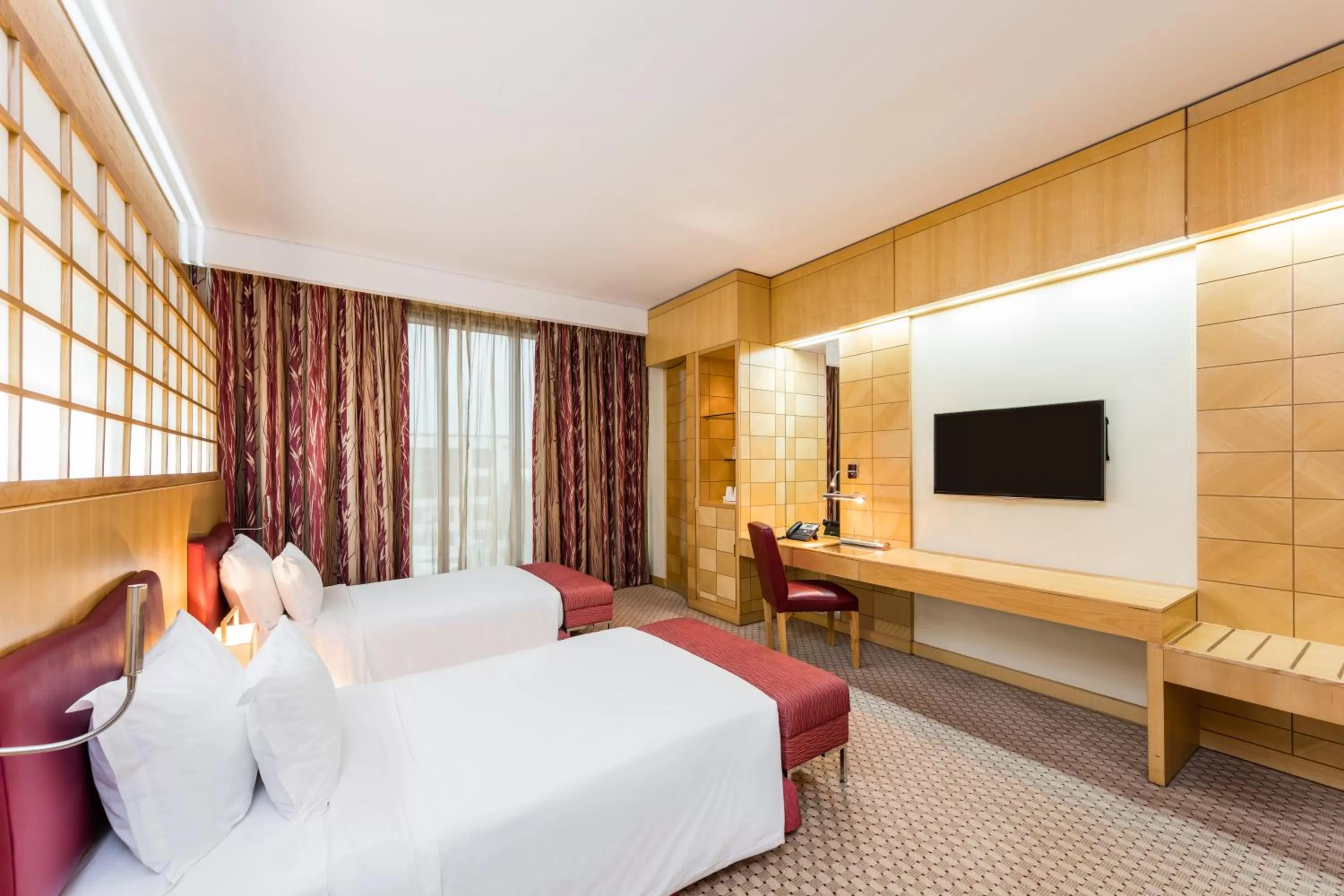 Bed in Radisson Blu Hotel, Doha