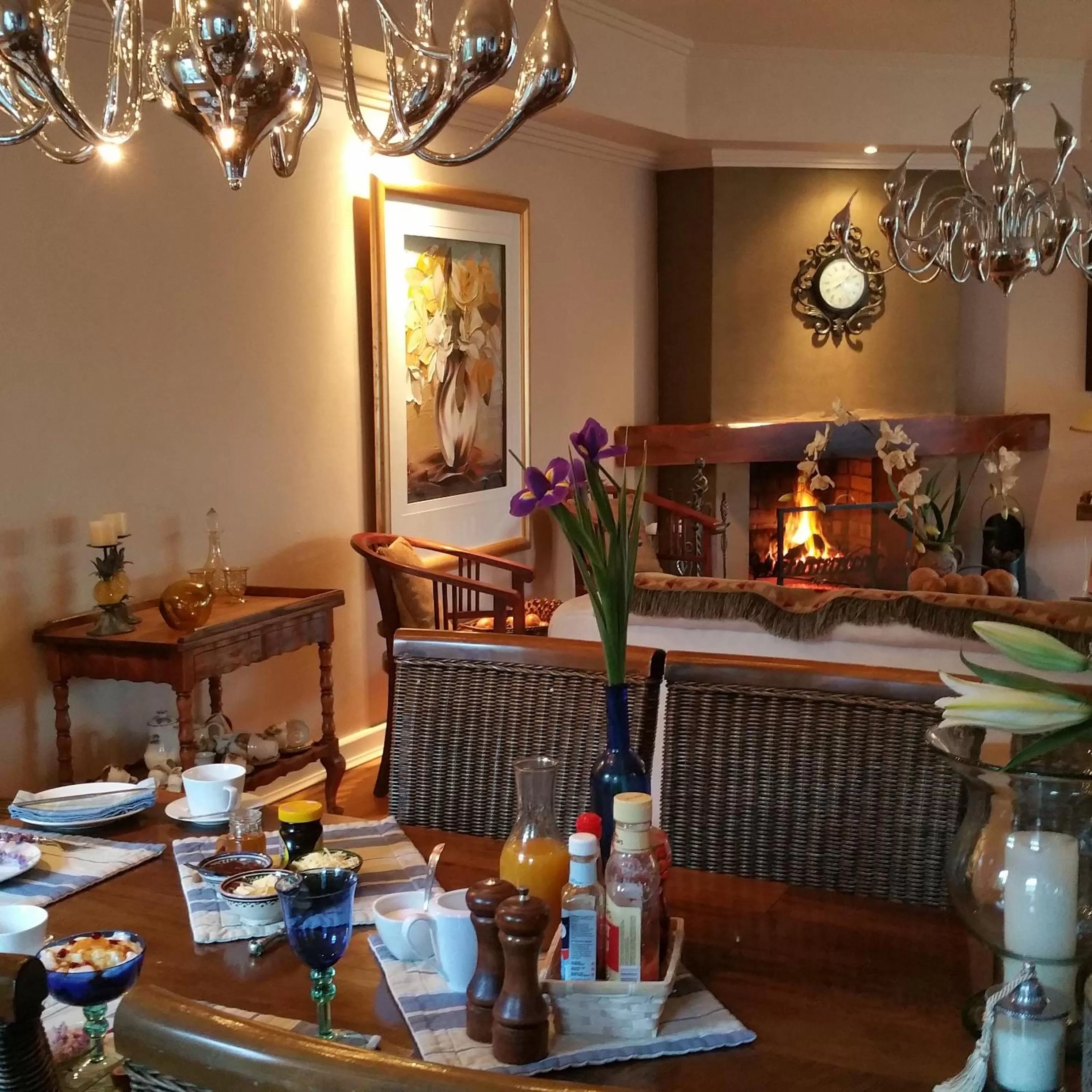 Breakfast in Bergview Guesthouse Swellendam