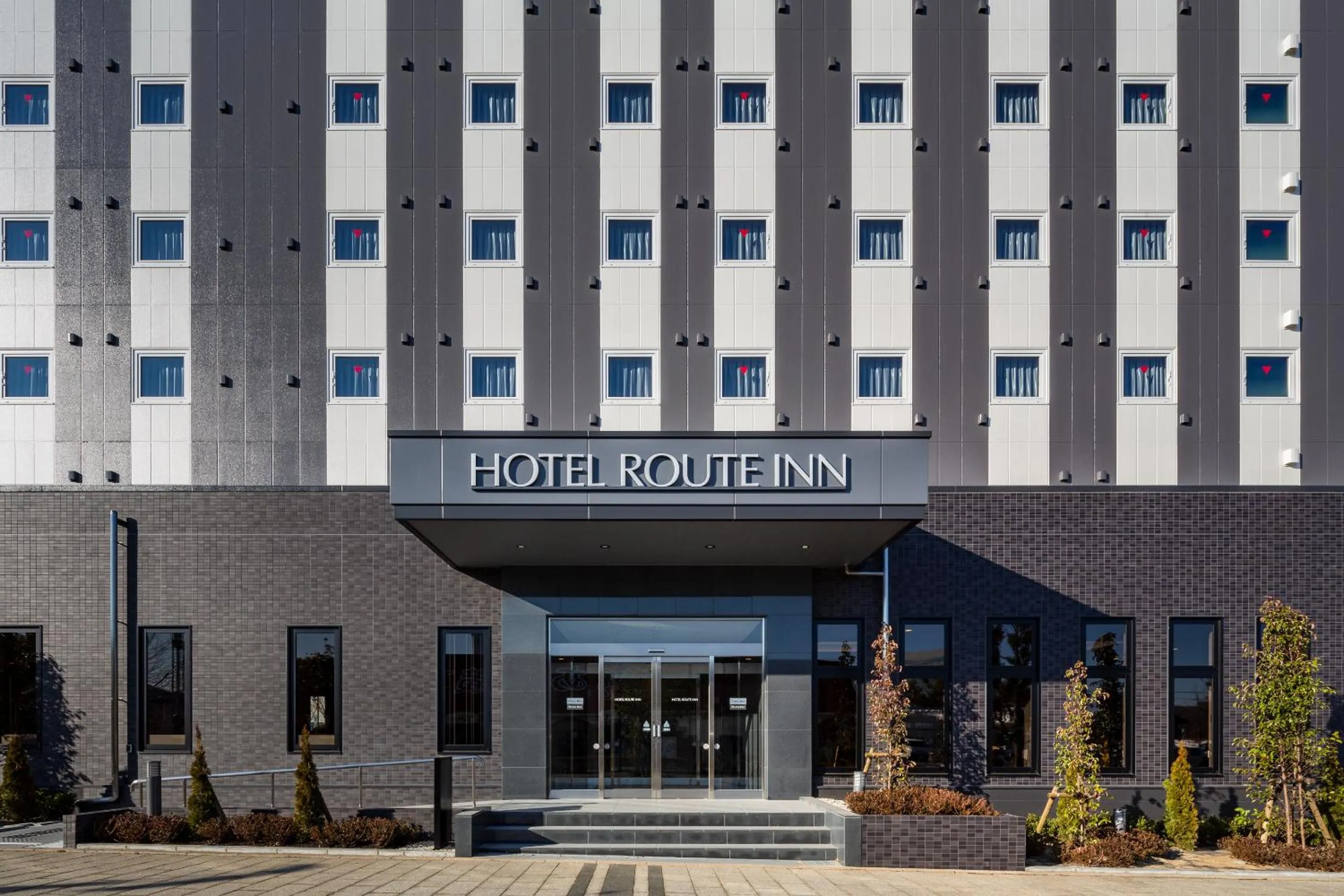 Facade/entrance in Hotel Route Inn Chiba Newtown Chuo Ekimae -Narita Kuko Akusesu Sen-