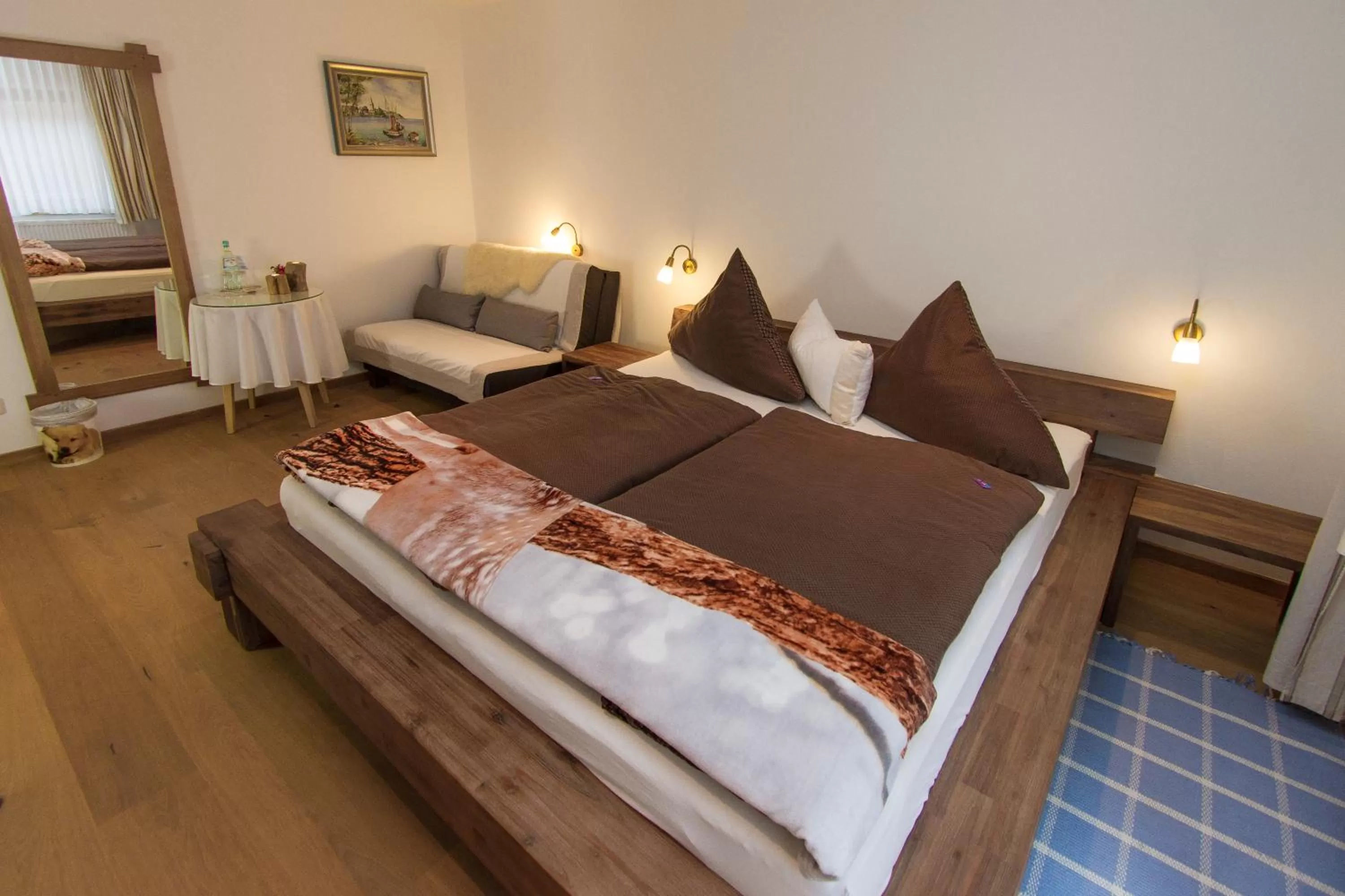 Photo of the whole room, Bed in Hotel Alpenblick