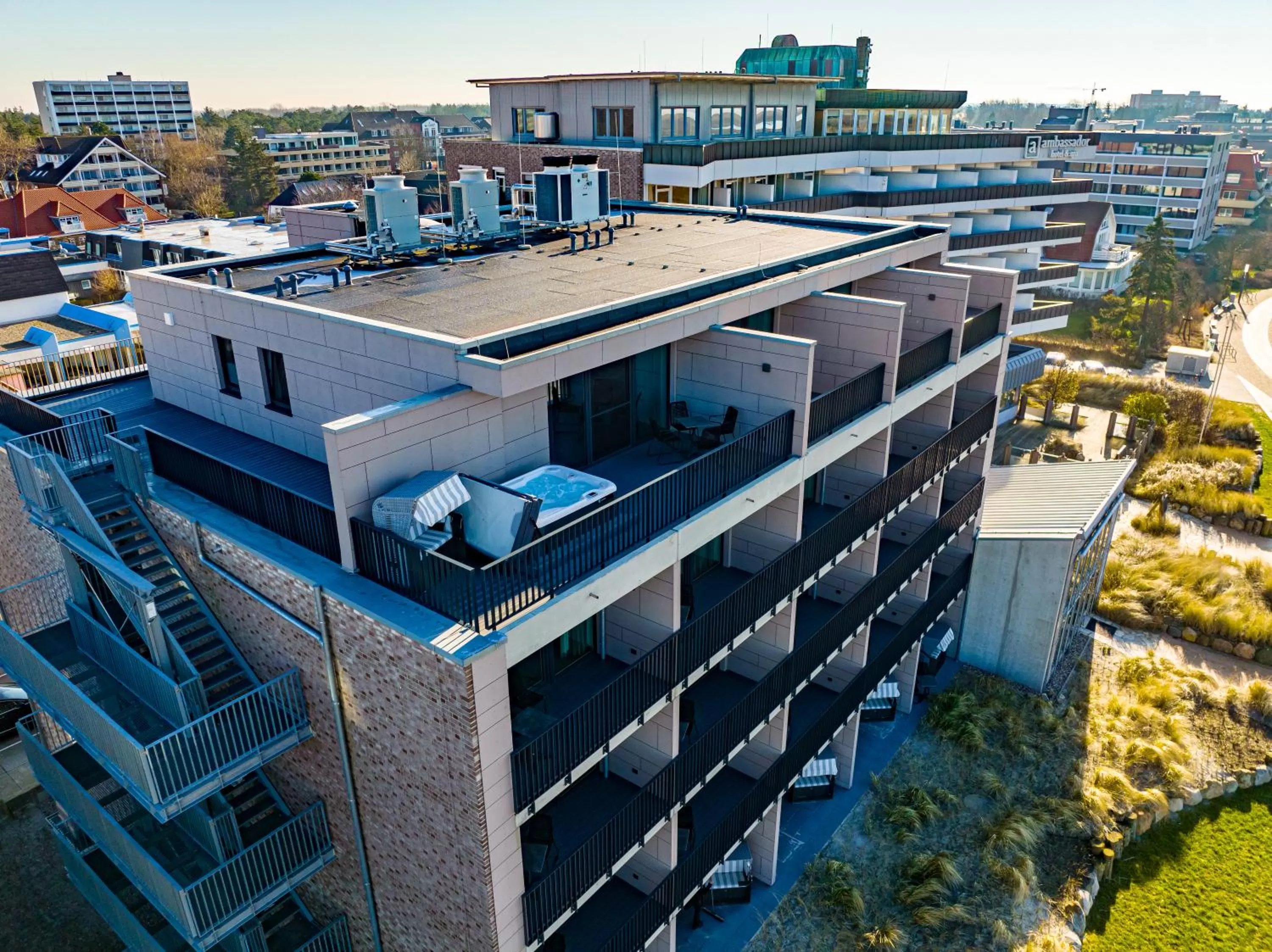 Property building in ambassador hotel & spa