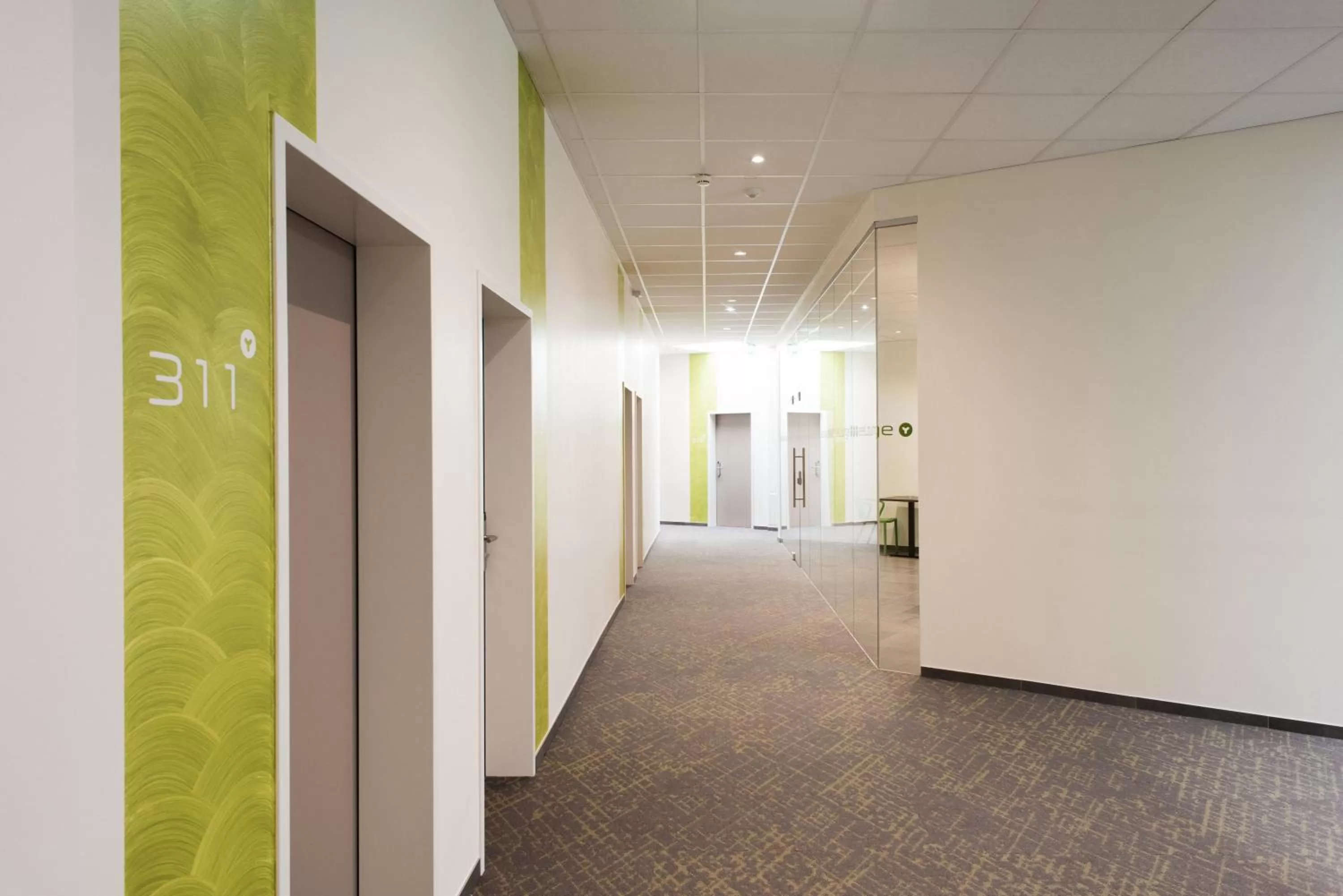 Lobby or reception in eee Hotel Traun