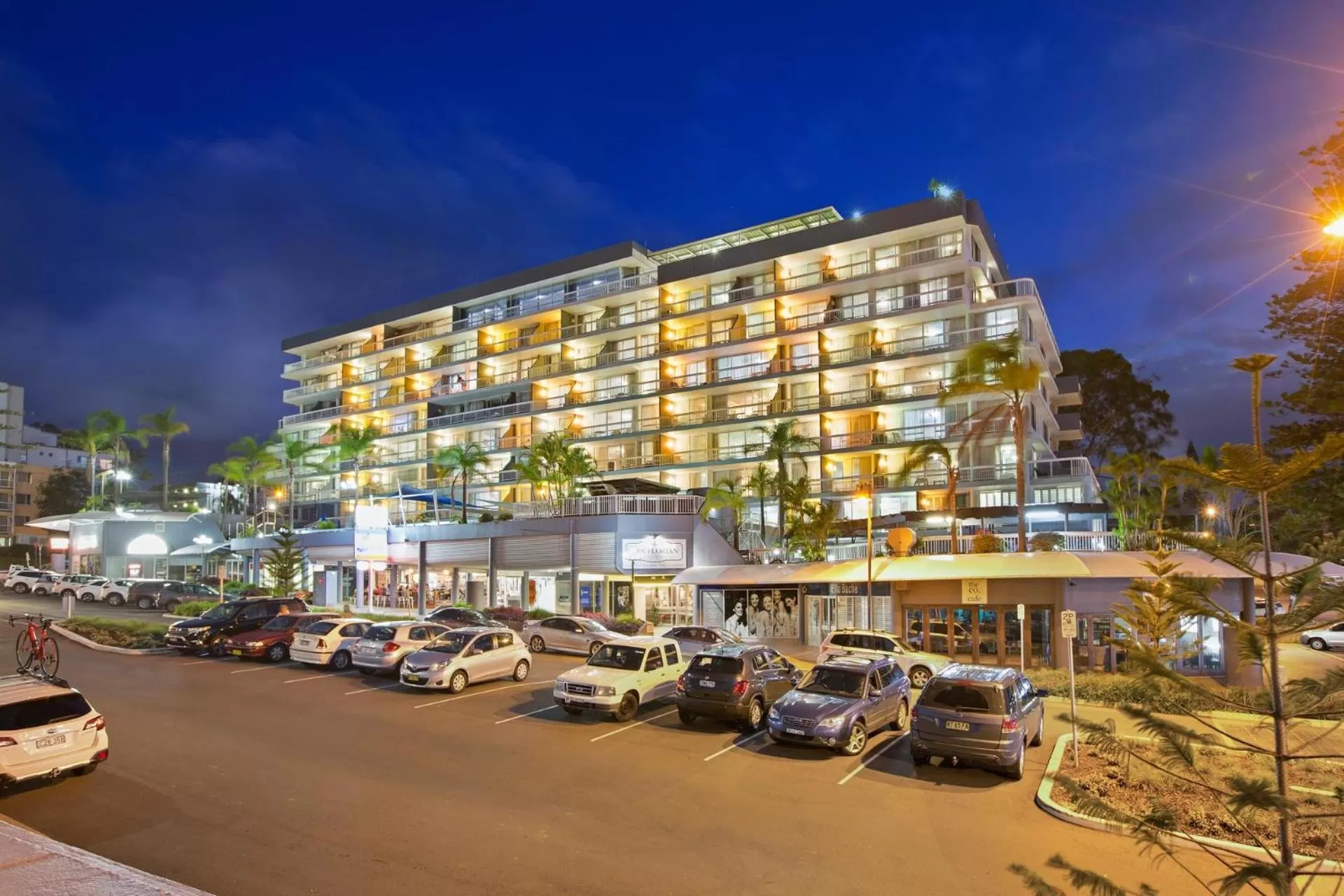 Property building in Port Pacific Resort