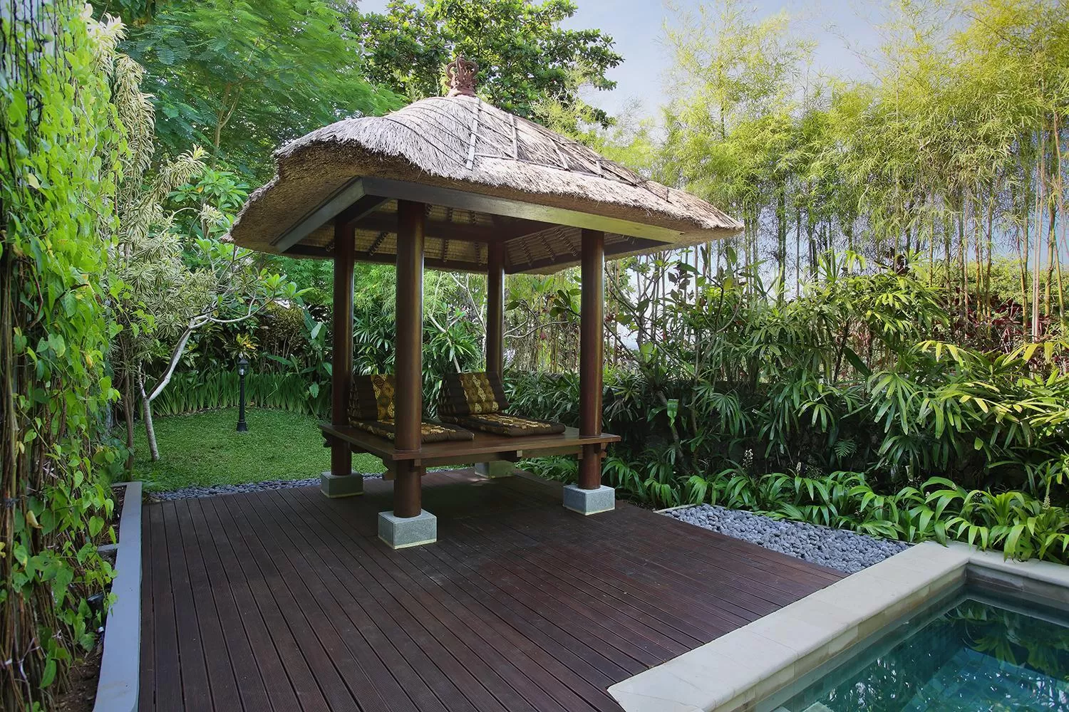 Garden in Del Cielo Villa Jimbaran