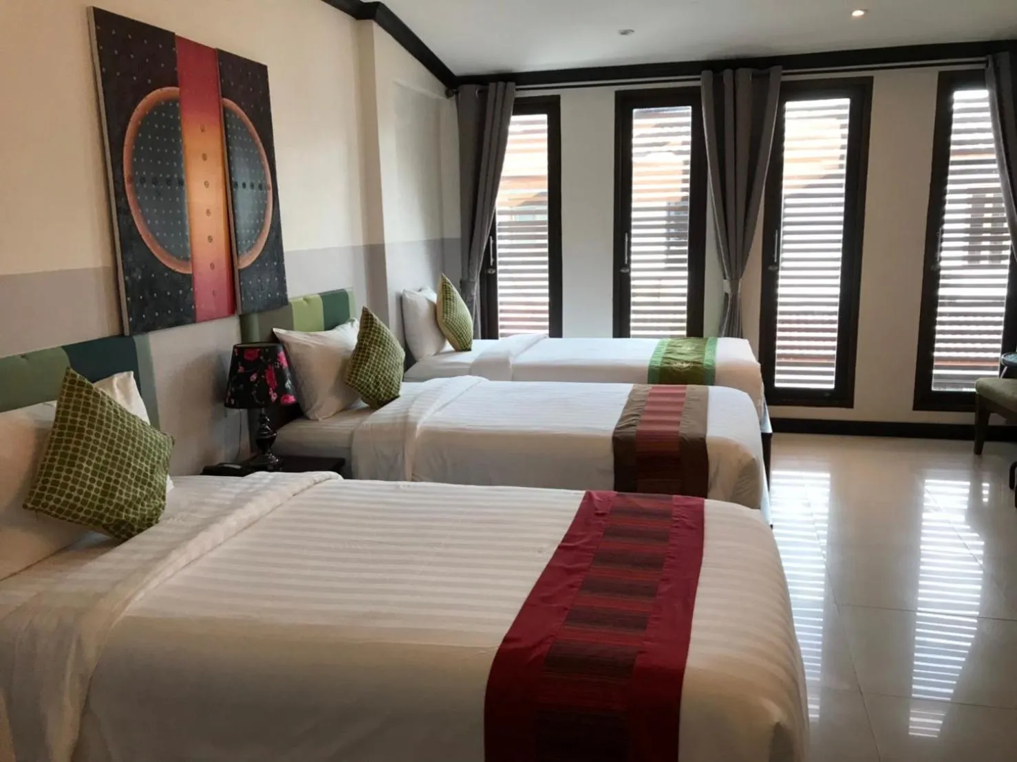 Bed in Queen Boutique Hotel Chaweng