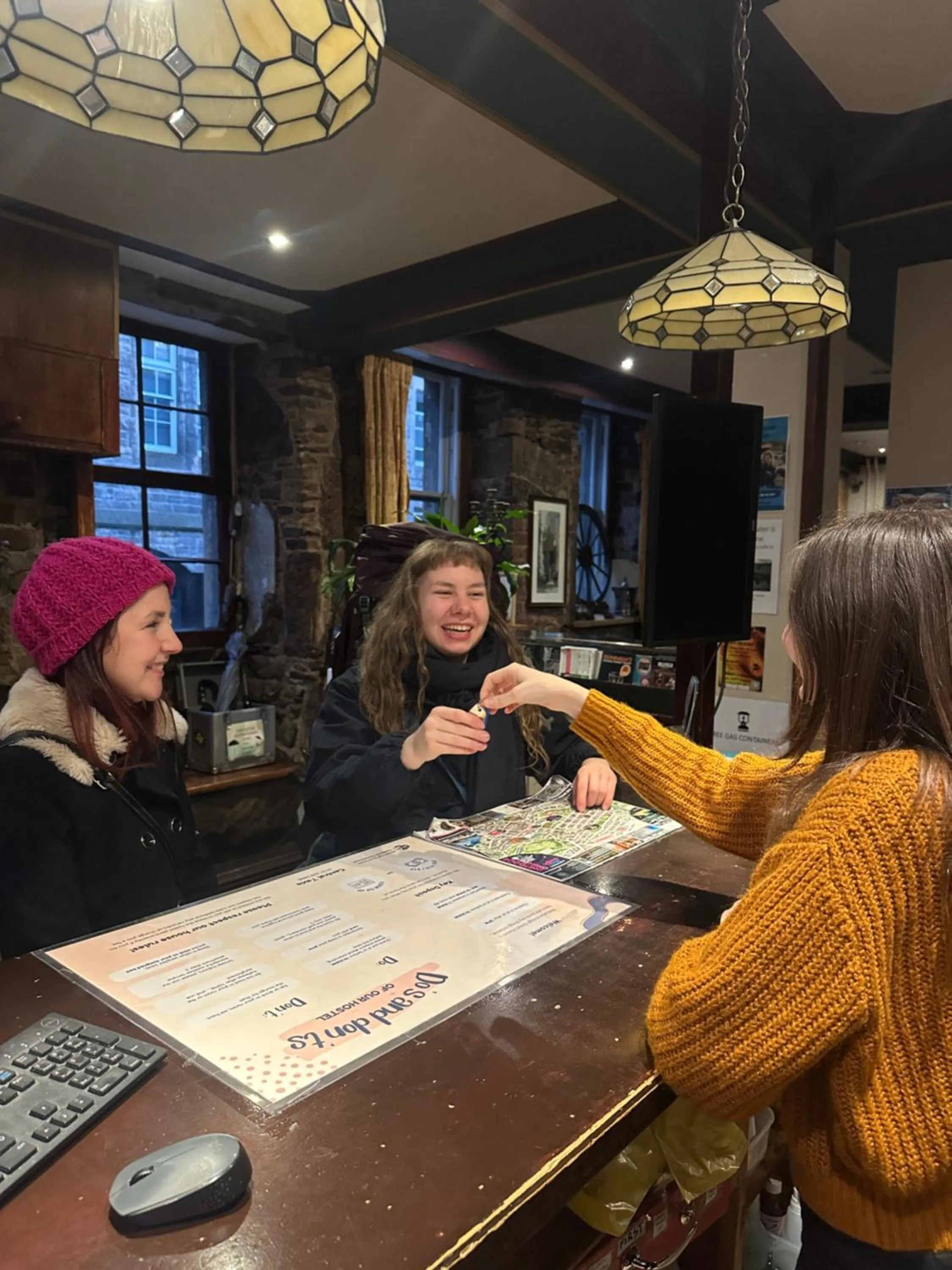 Lobby or reception in High Street Hostel - Over 18s Only, Backpackers Atmosphere