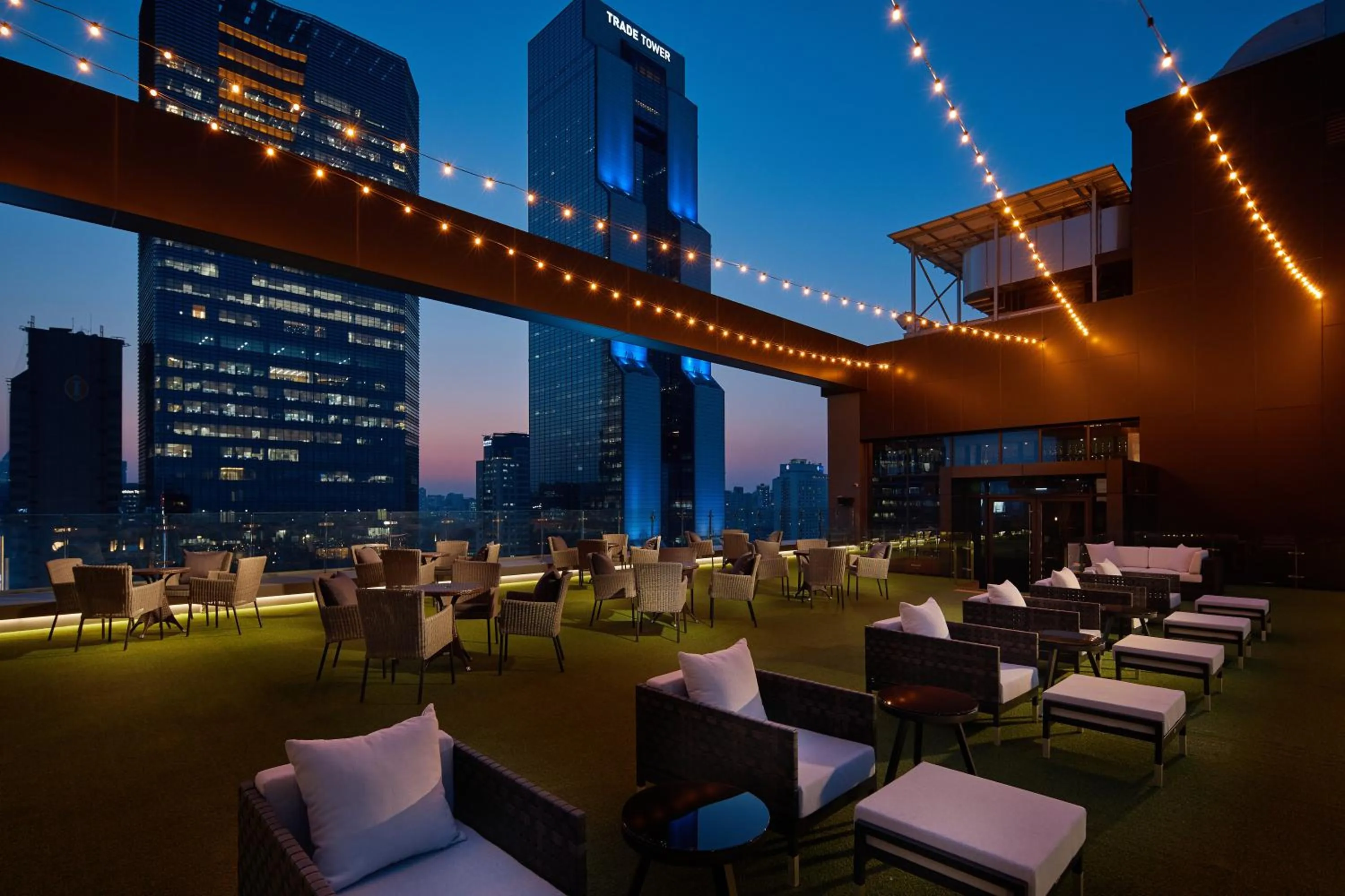 Patio in Shilla Stay Samsung COEX Center