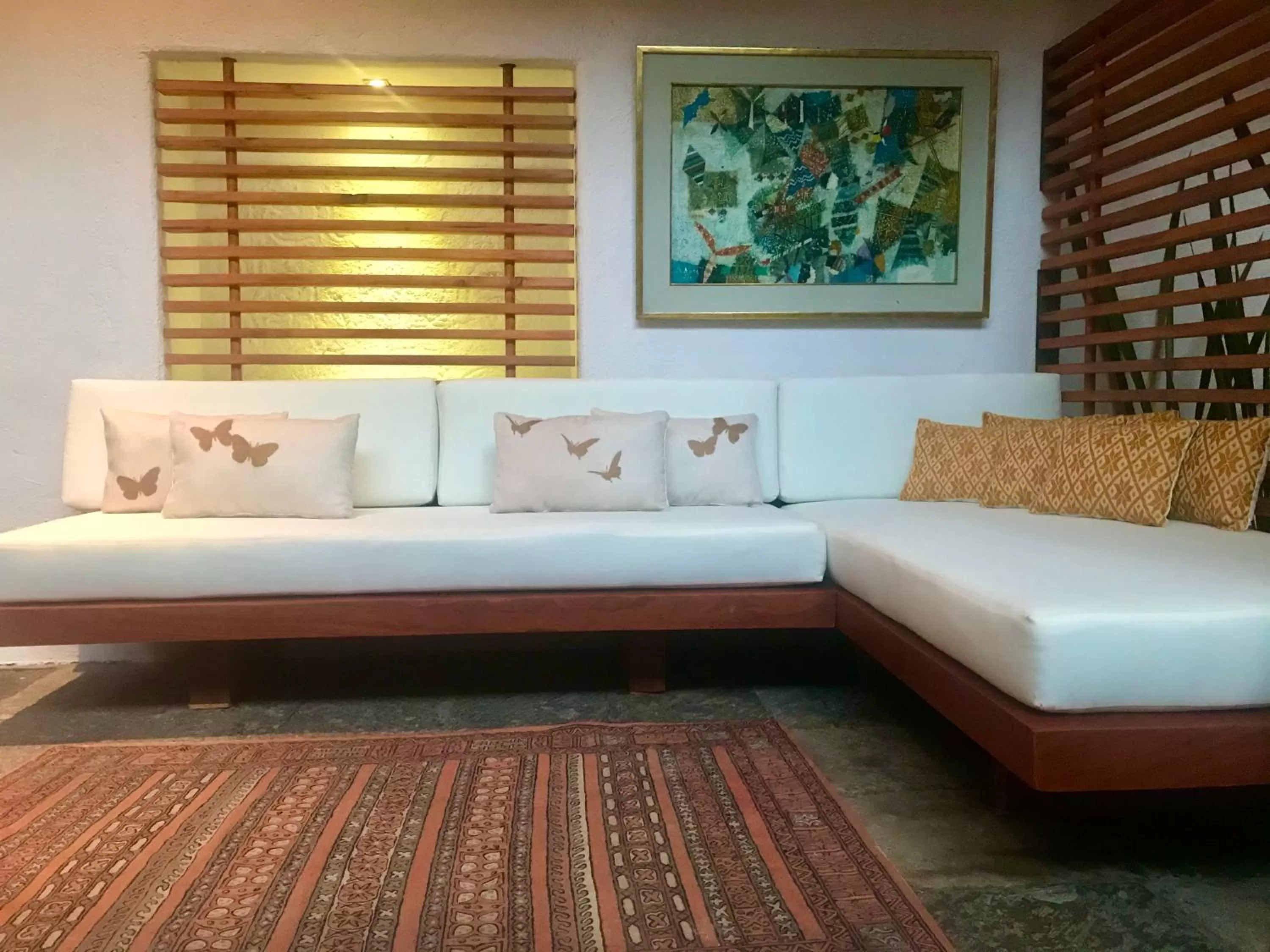 Patio, Seating Area in La Dorada Town view