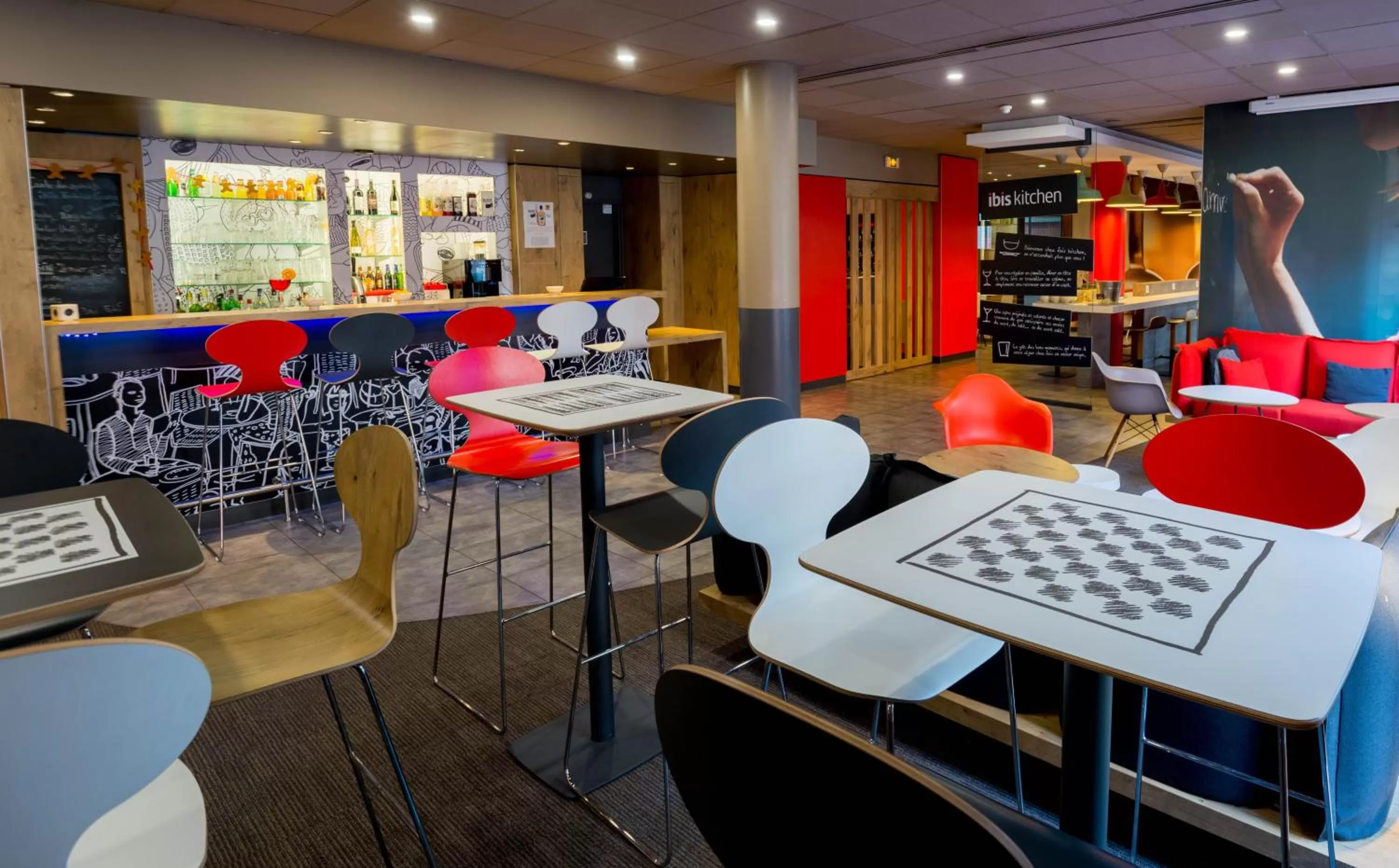 Lounge or bar in ibis Toulouse Centre