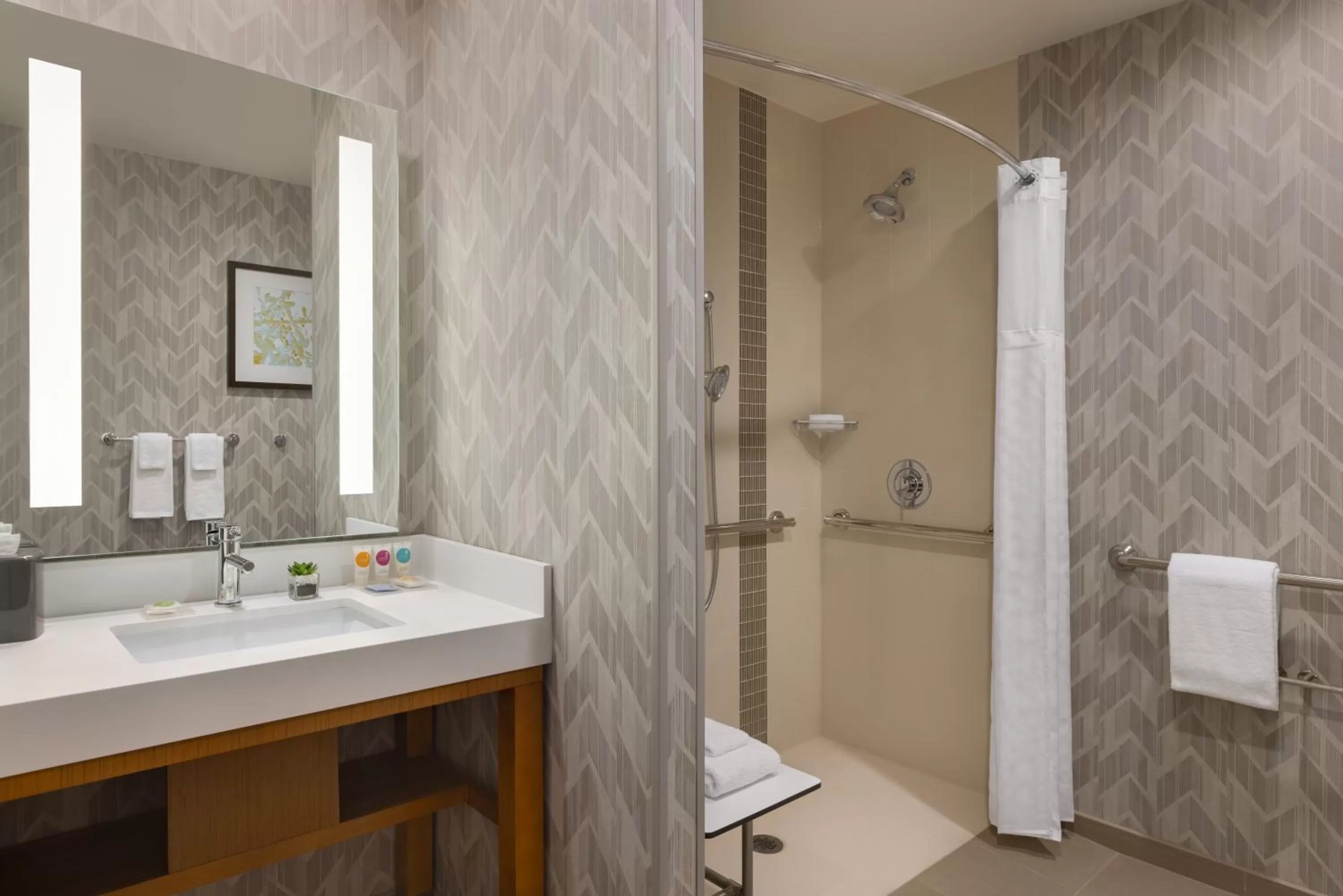 Bathroom in Hyatt Place Houston Downtown