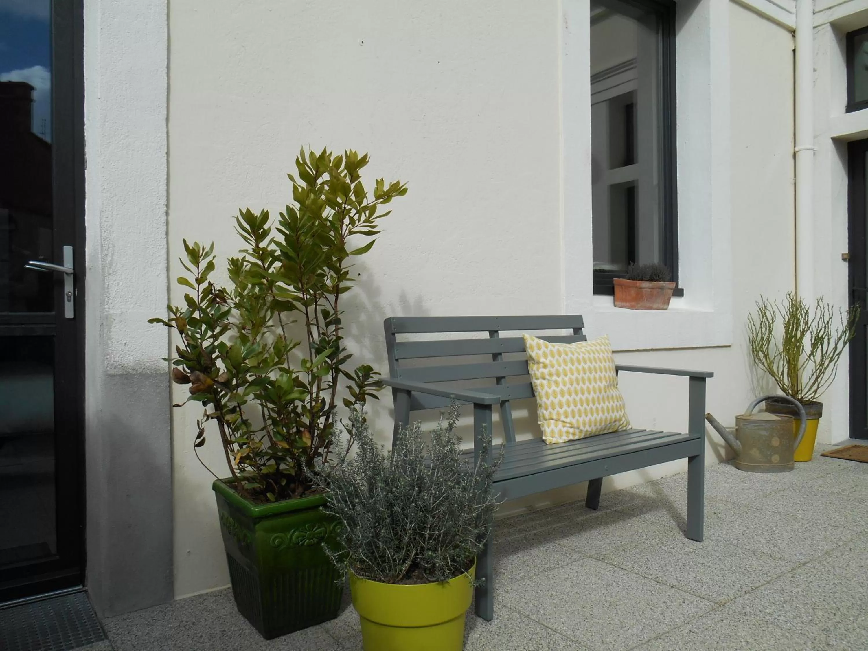 Patio in Hotel de France