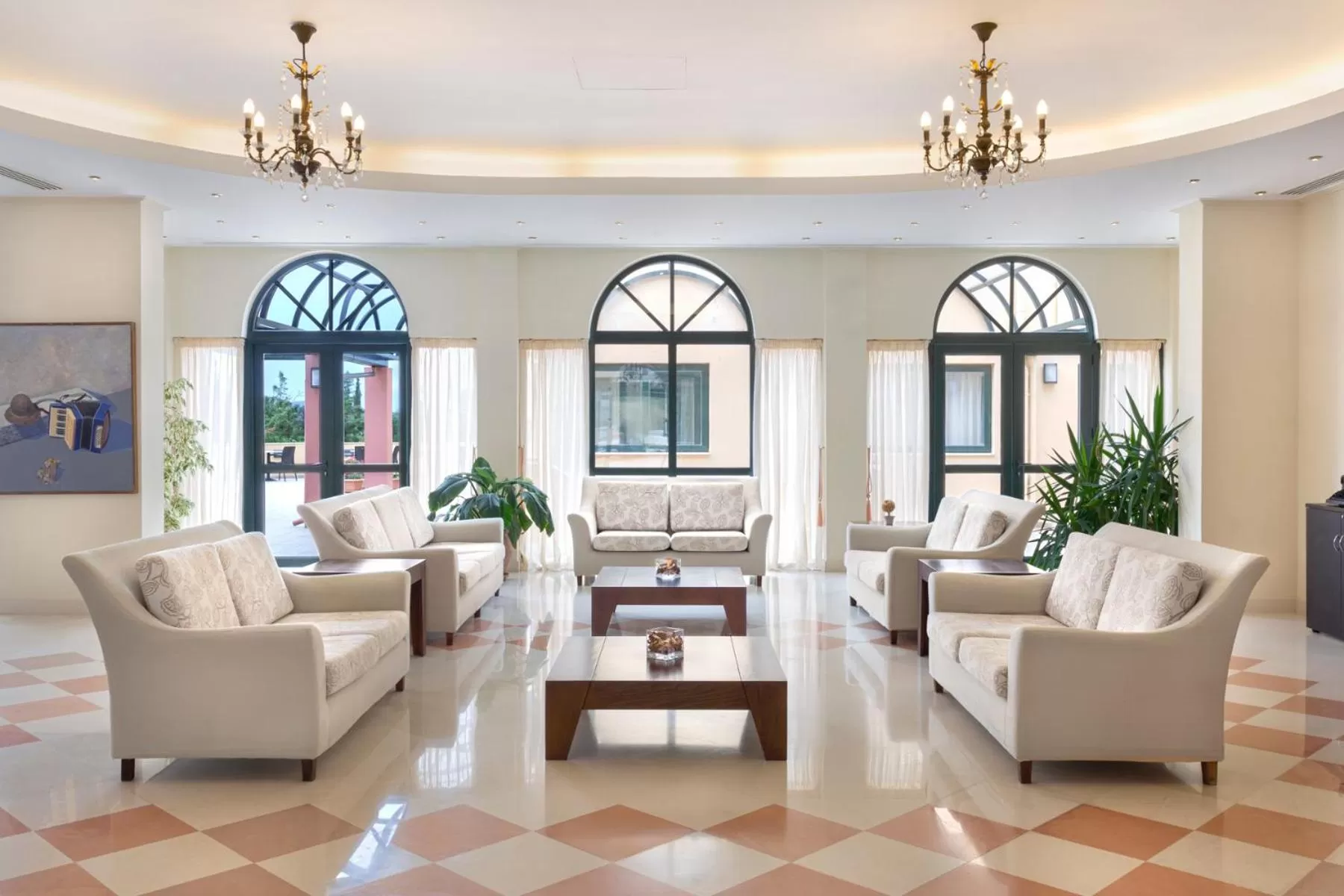 Lobby or reception in Century Resort