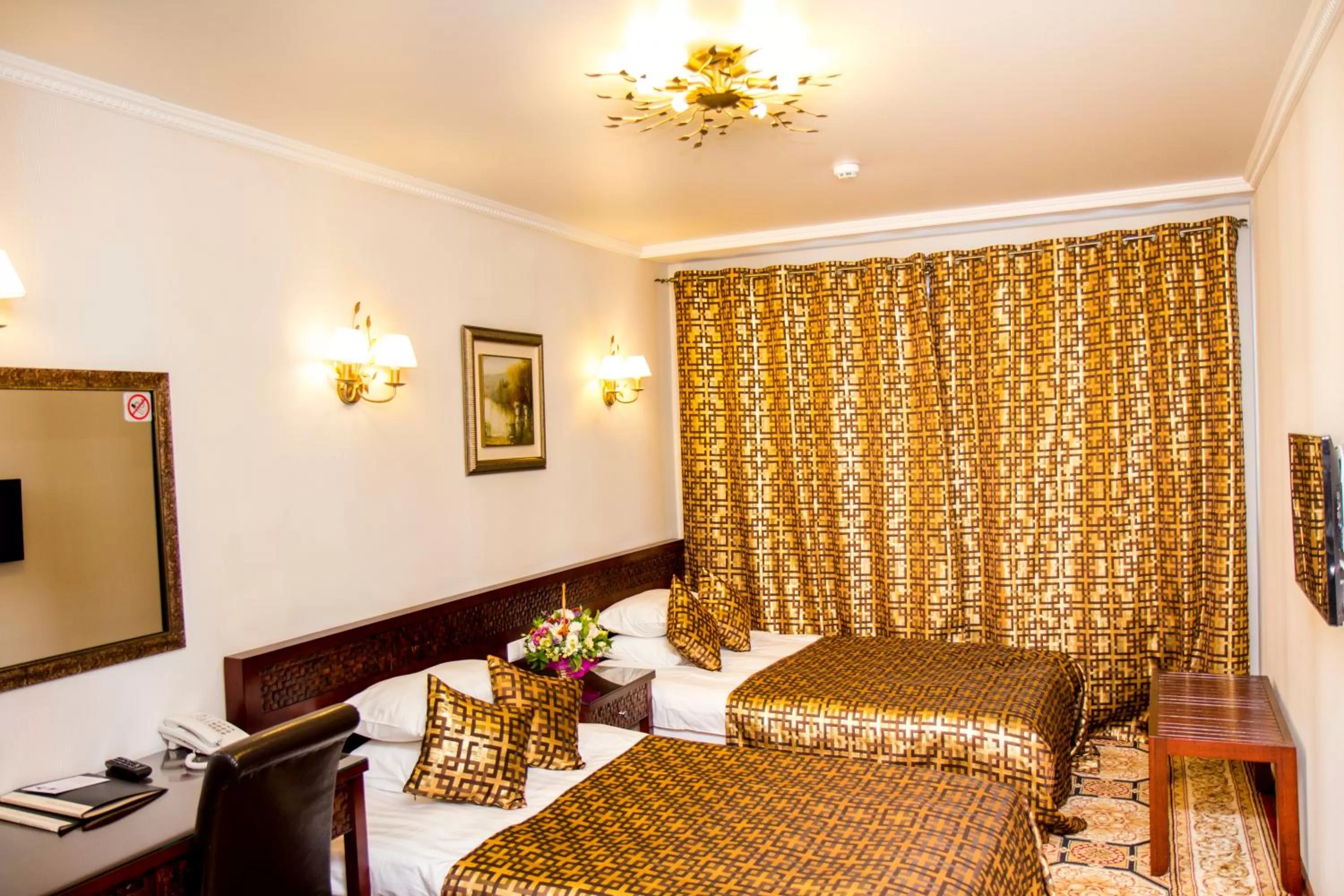 Bed in Klassik Hotel