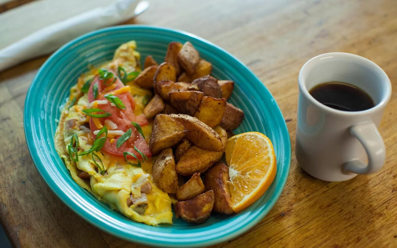 Food close-up in Capt Hirams Resort