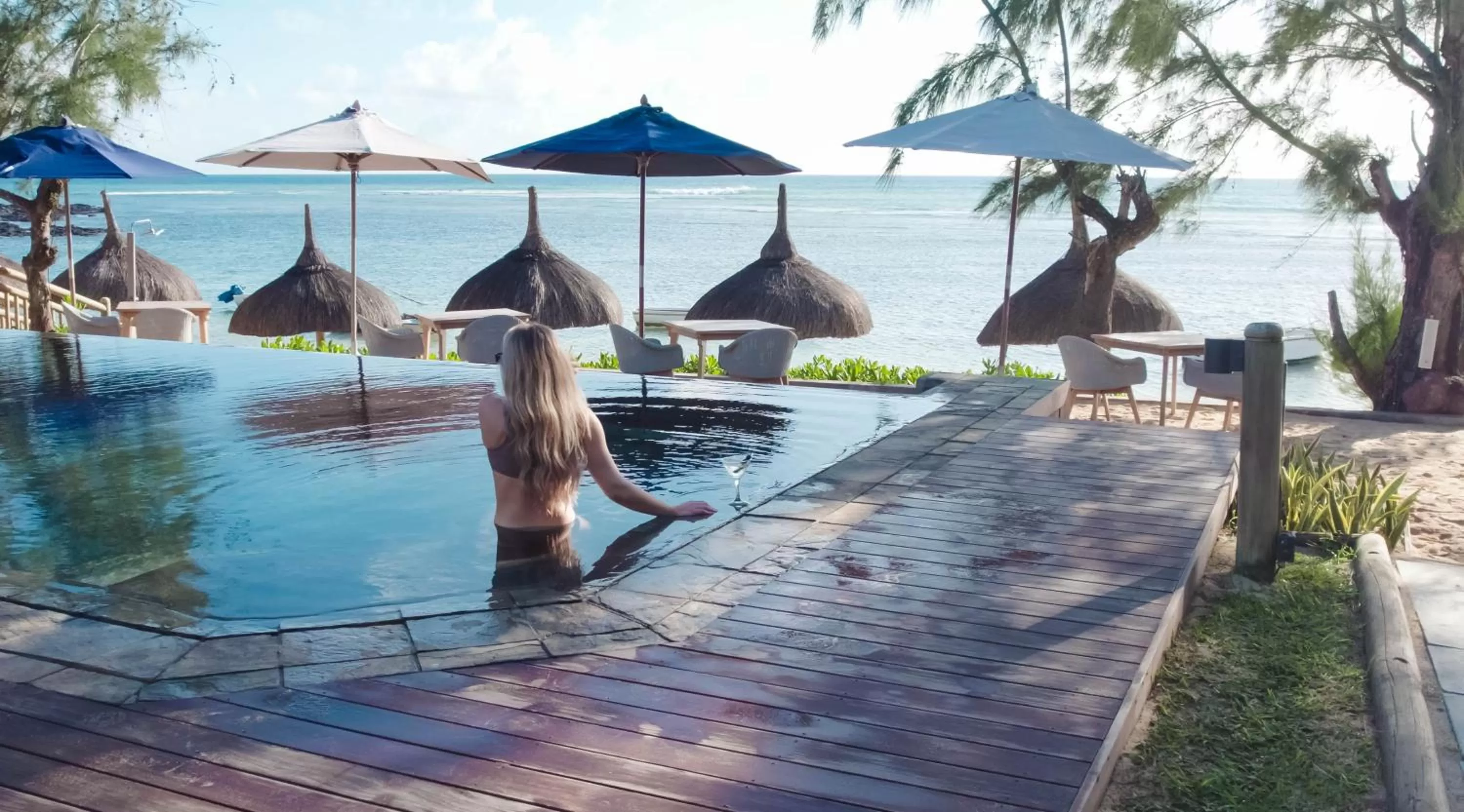 Swimming pool in Seapoint Boutique Hotel