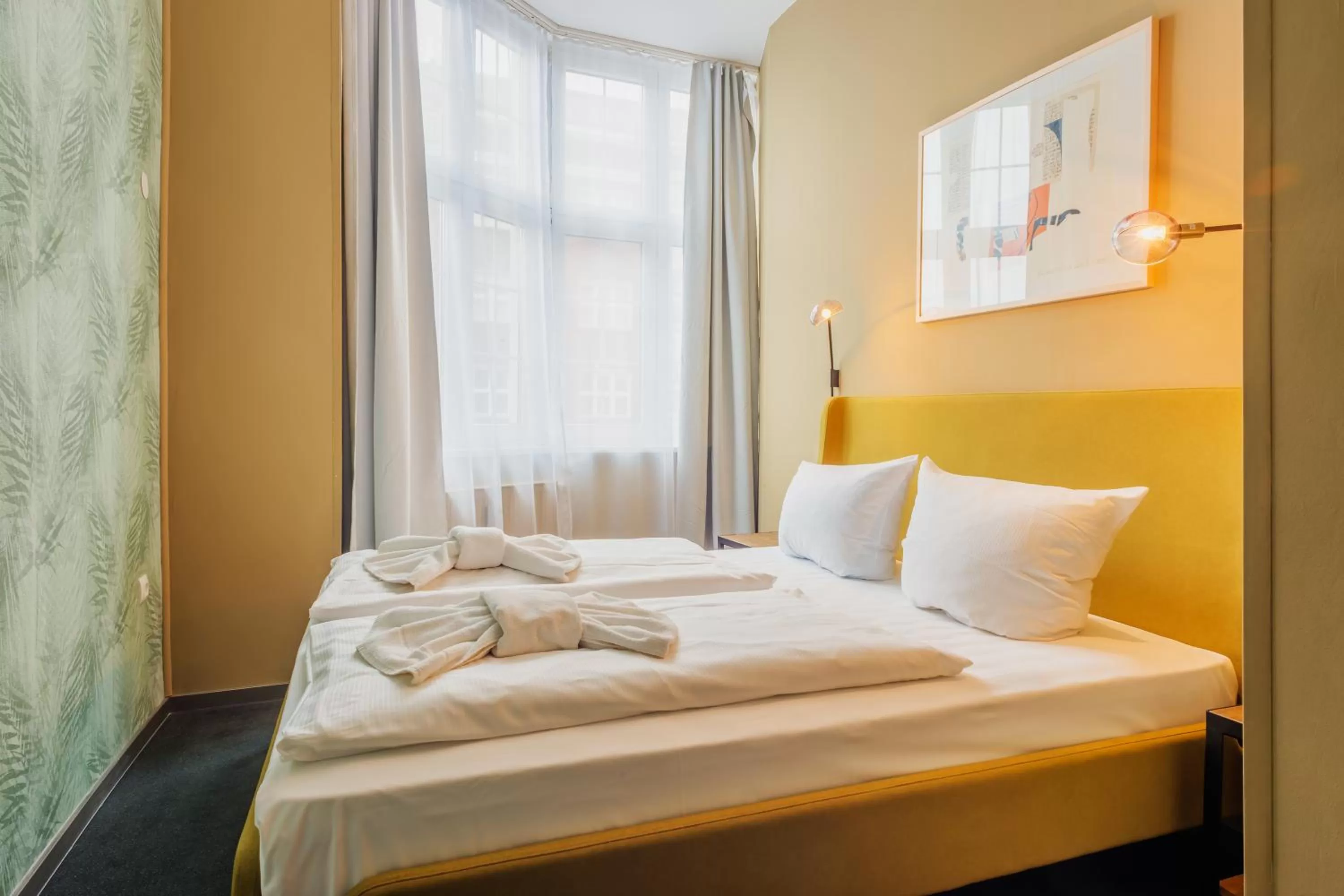 Bed in Hotel BELLEVUE am Kurfürstendamm