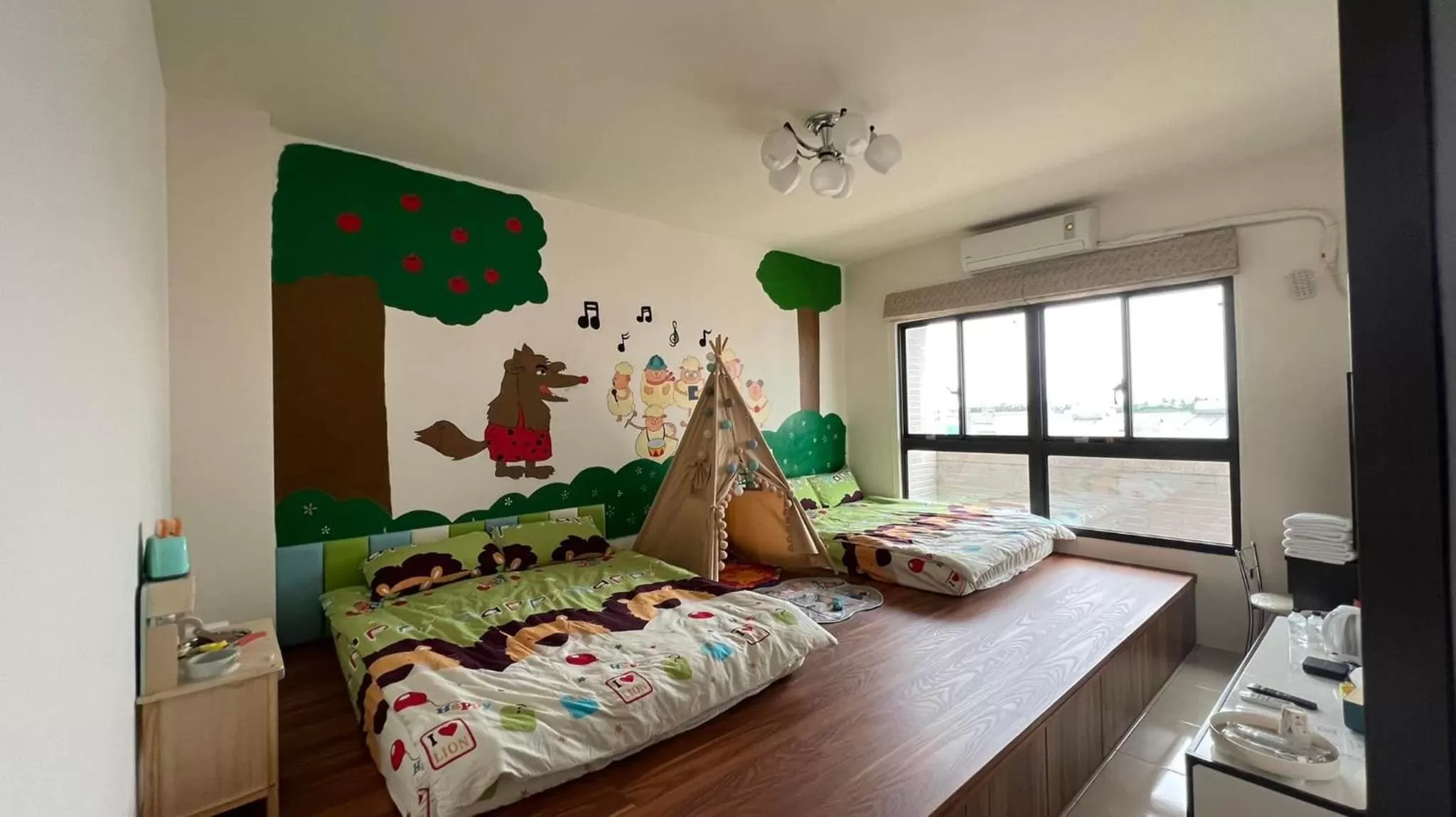 Bed in Dou Dou Long Homestay