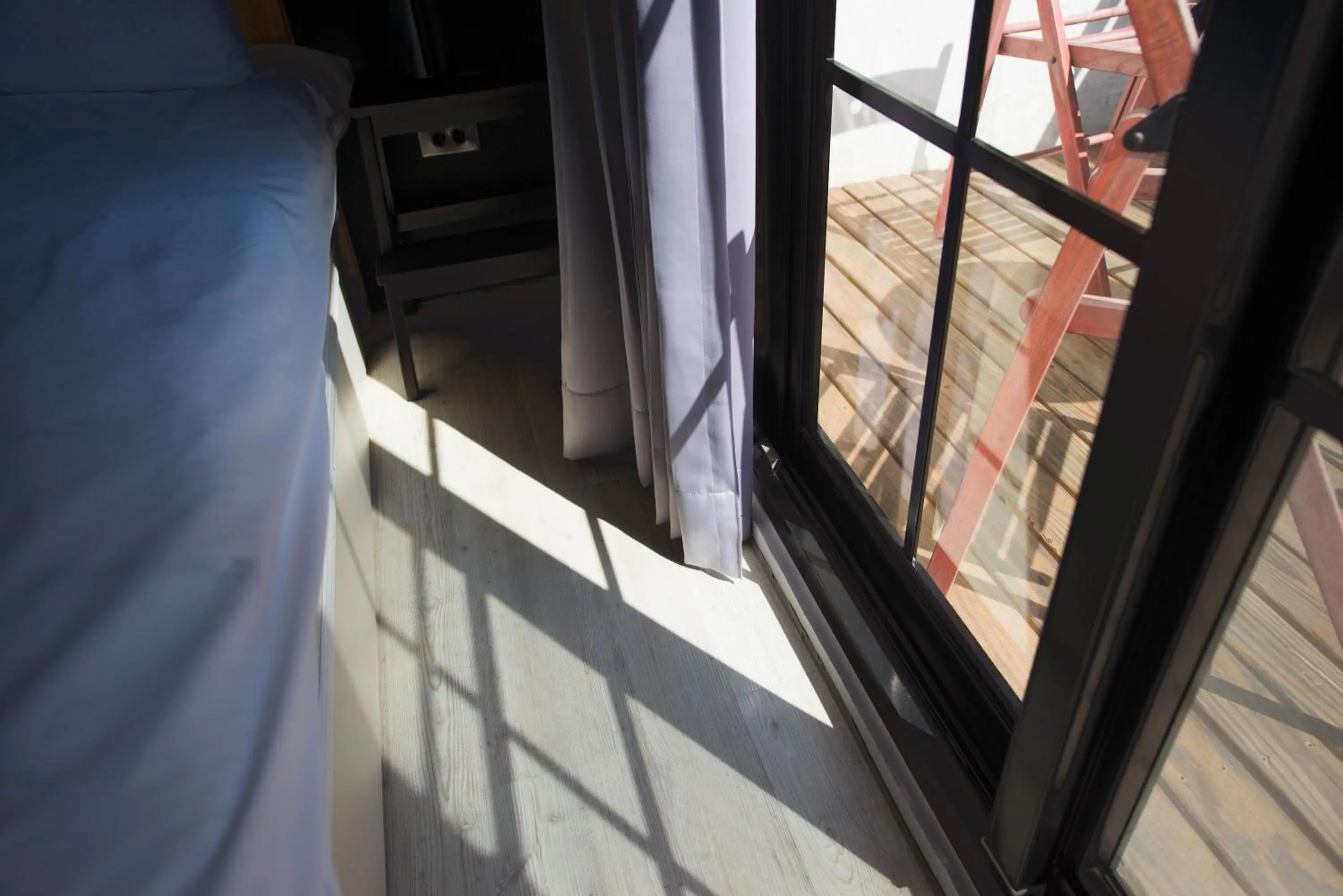 Bed in 被愛咖啡小旅館 Birdeye Garden