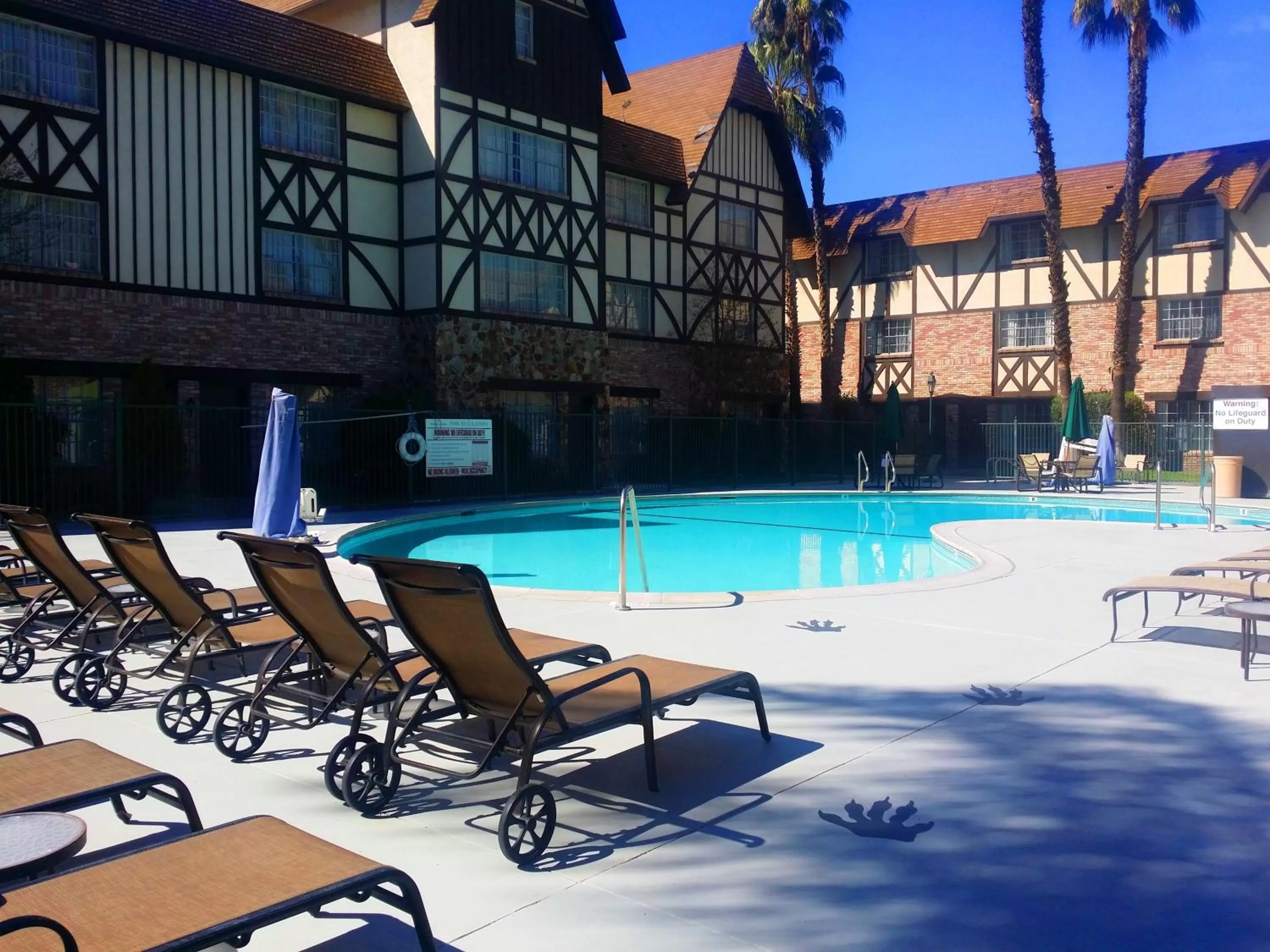 Swimming pool in Anaheim Majestic Garden Hotel