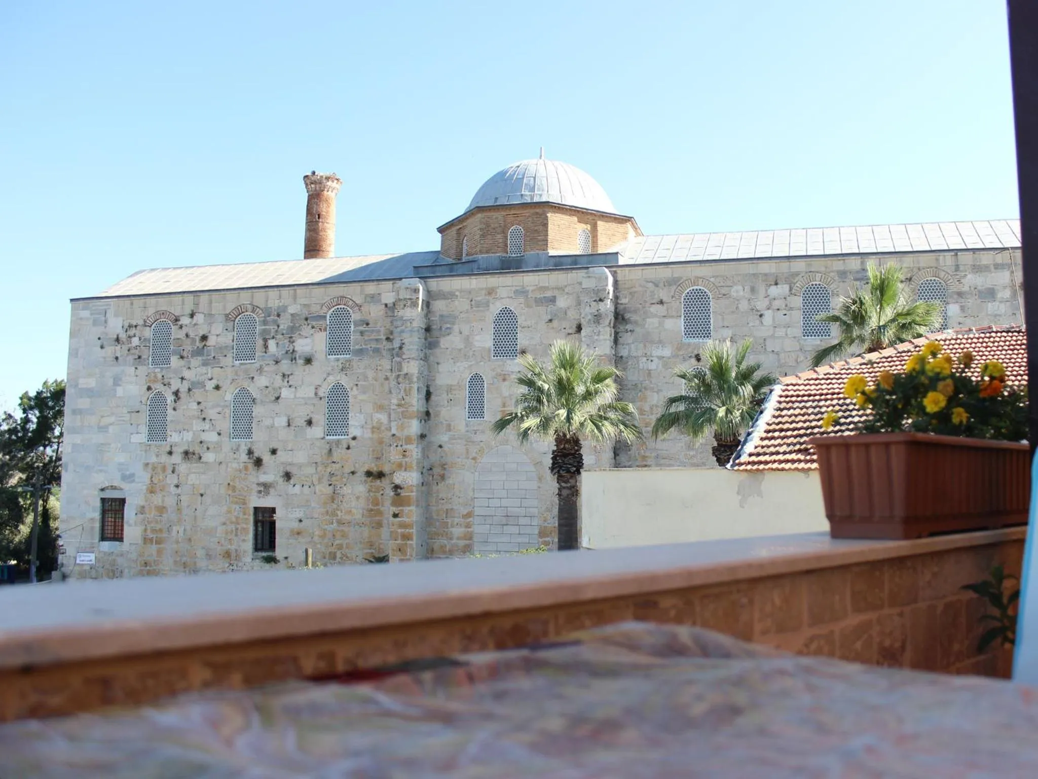 Balcony/Terrace in Rebetika Hotel & bistro