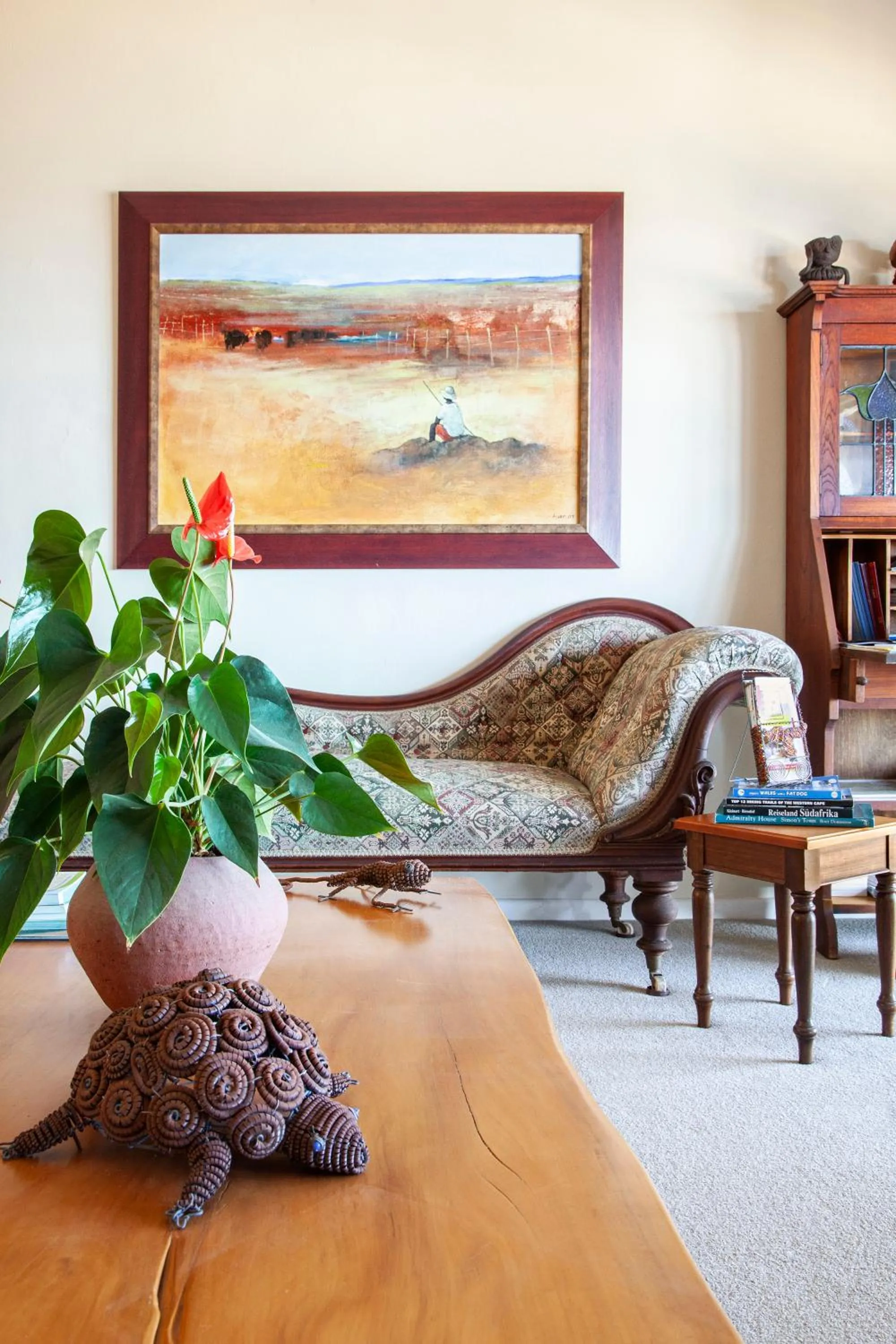 Living room in Moonglow Guesthouse