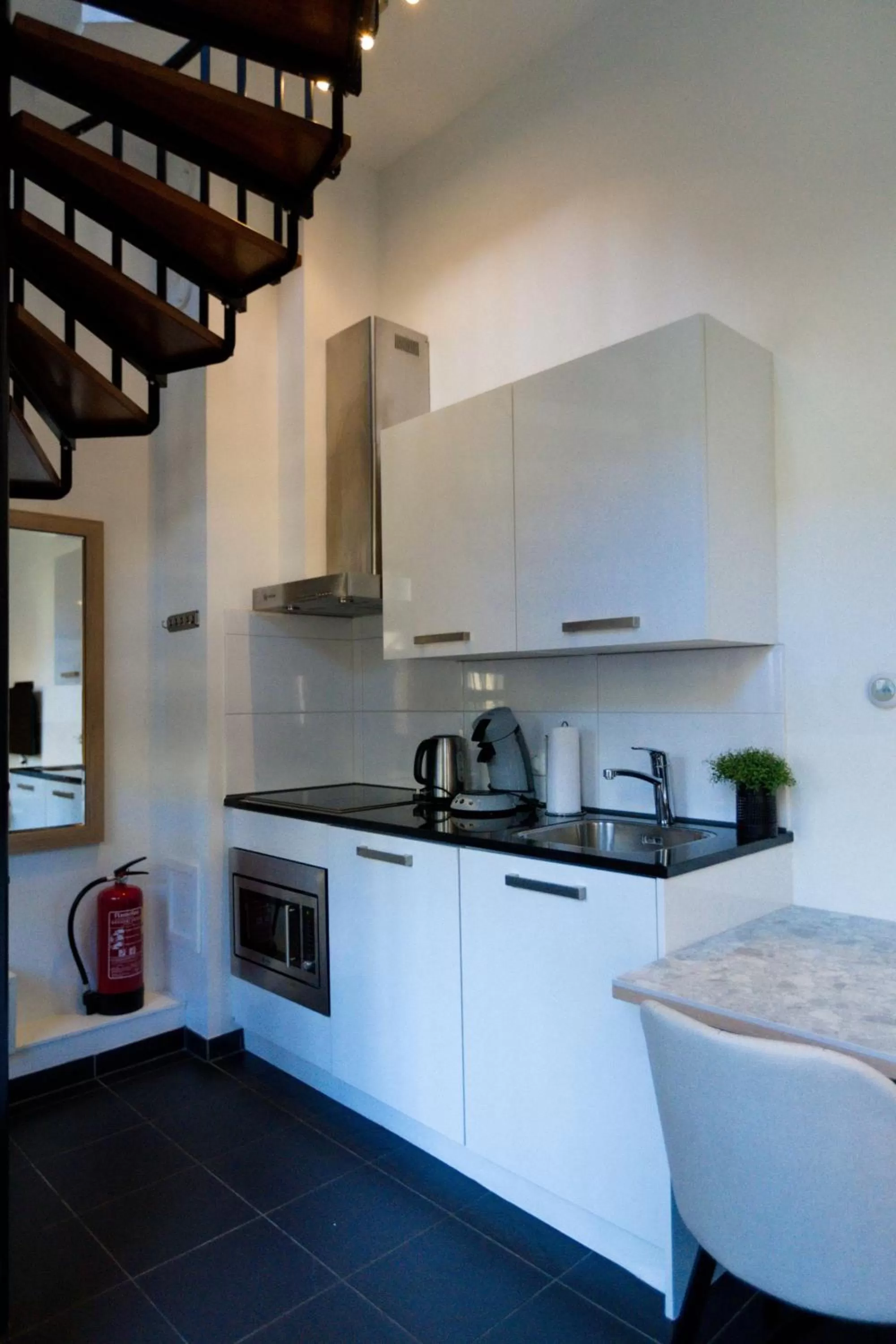 kitchen in Plantage Garden Apartments