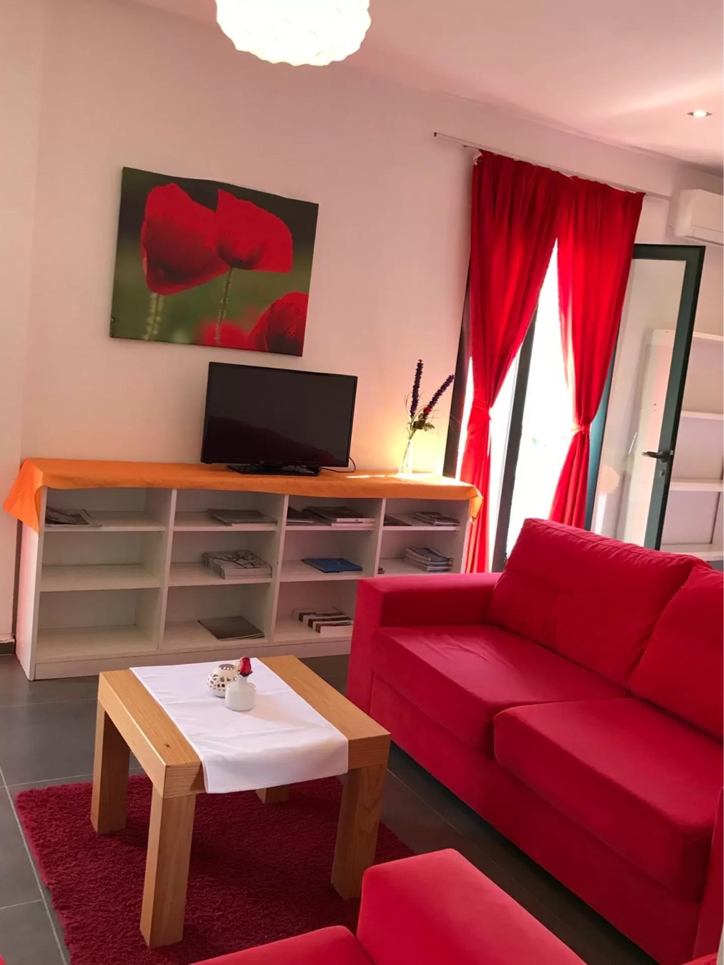 Living room in Hotel Rimini Tirana