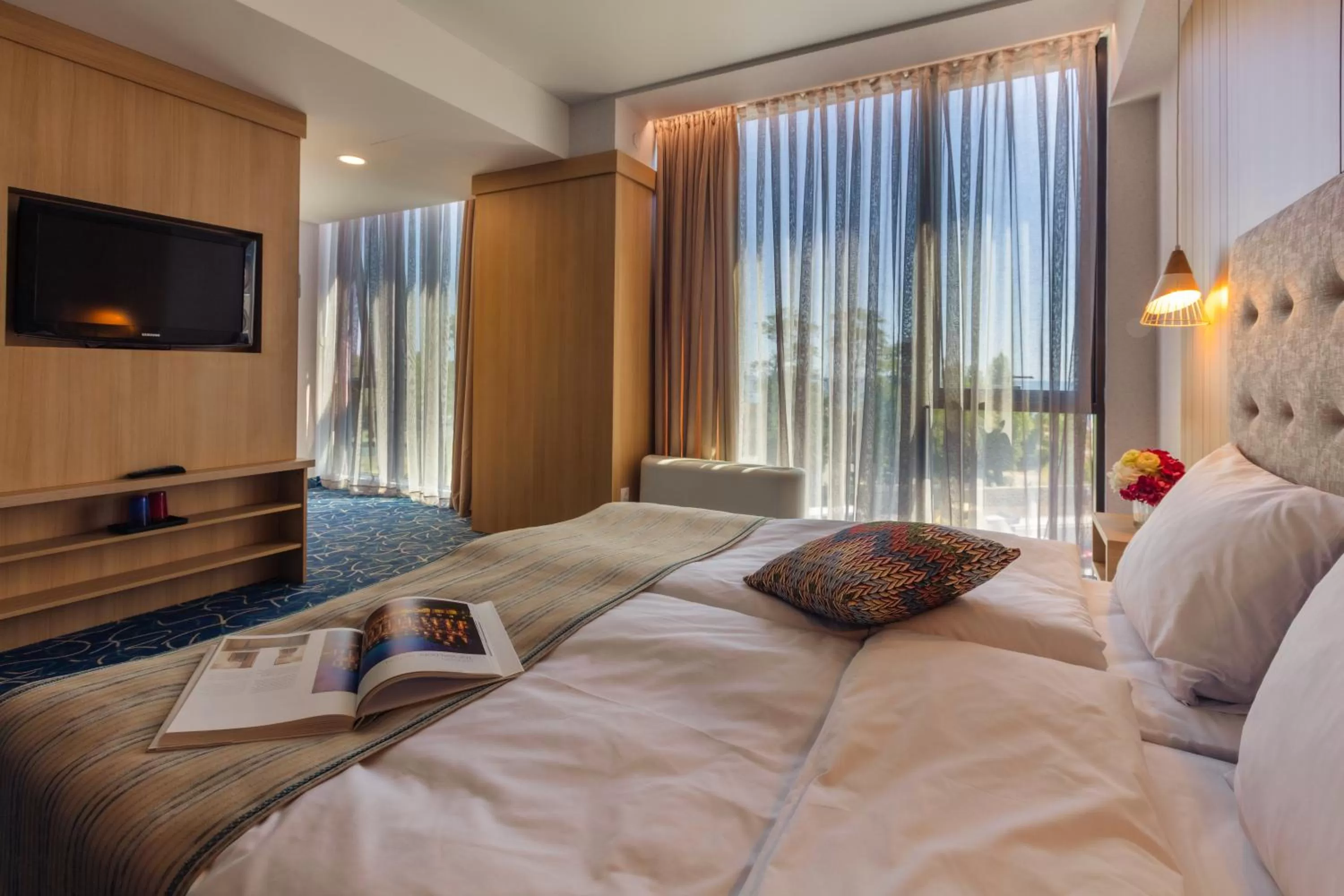 Bed in Marina Burgas Hotel