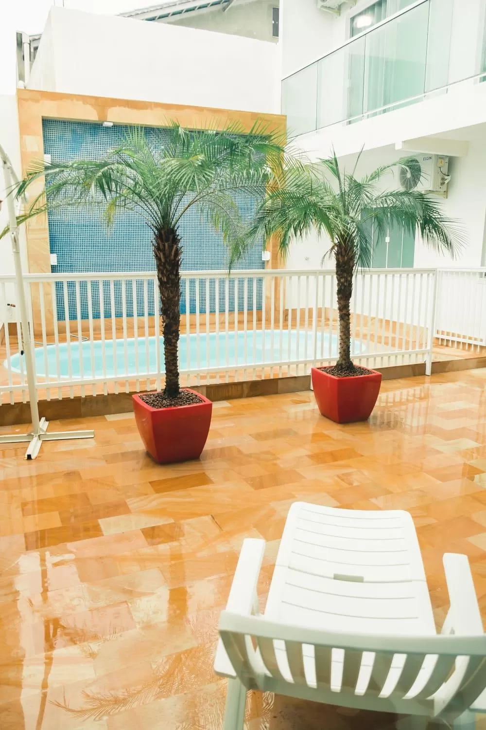 Swimming pool in Pousada Cavalero