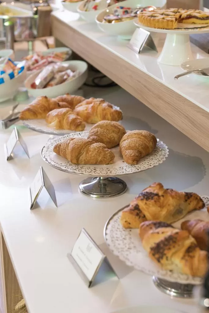 Buffet breakfast in Helios Hotel