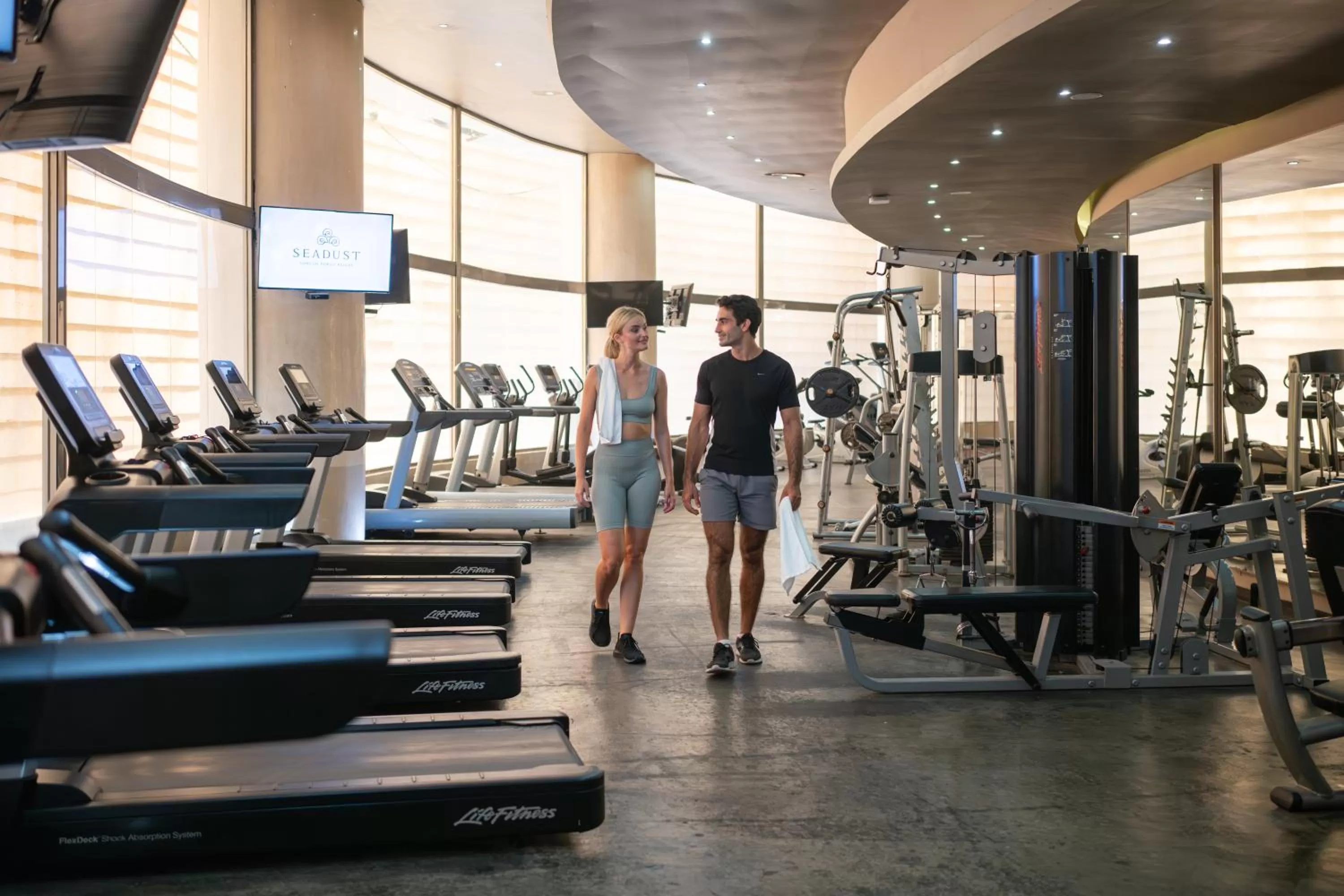 Fitness centre/facilities in Seadust Cancun Family Resort - All Inclusive
