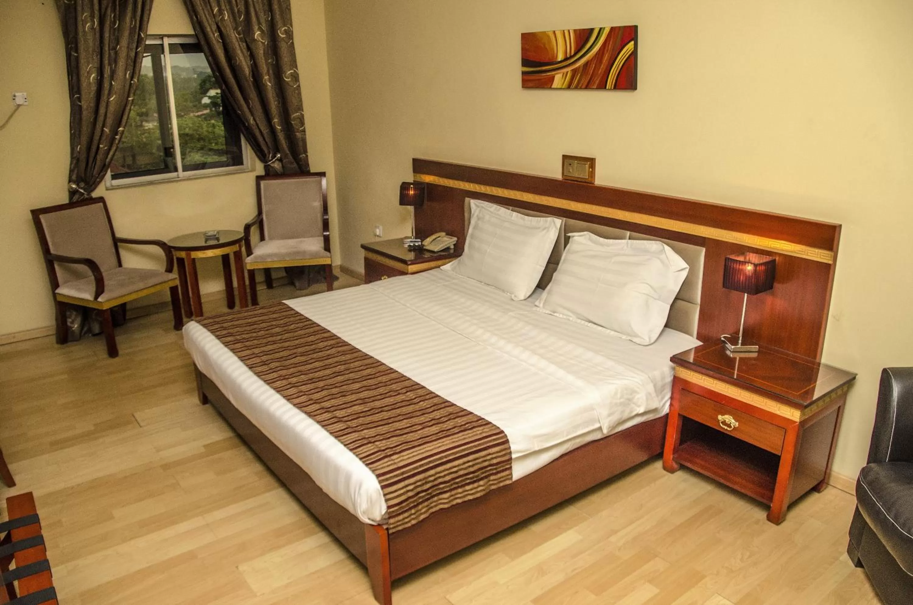 TV and multimedia, Bed in Hotel Rosebud