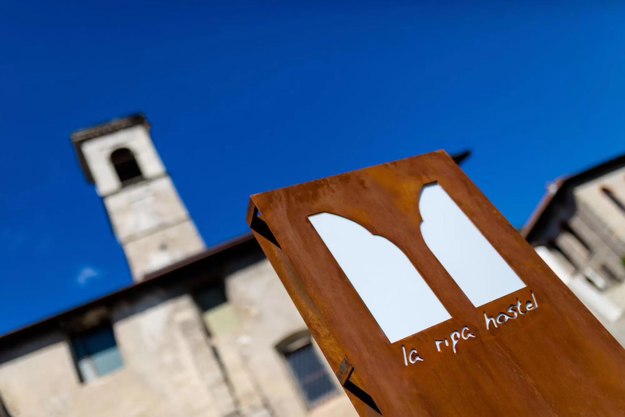 Property logo or sign in La Ripa Boutique Hotel