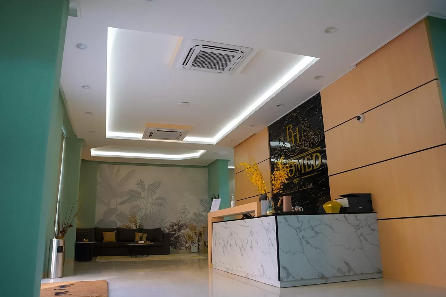 Lobby or reception in BHomed Salmiya