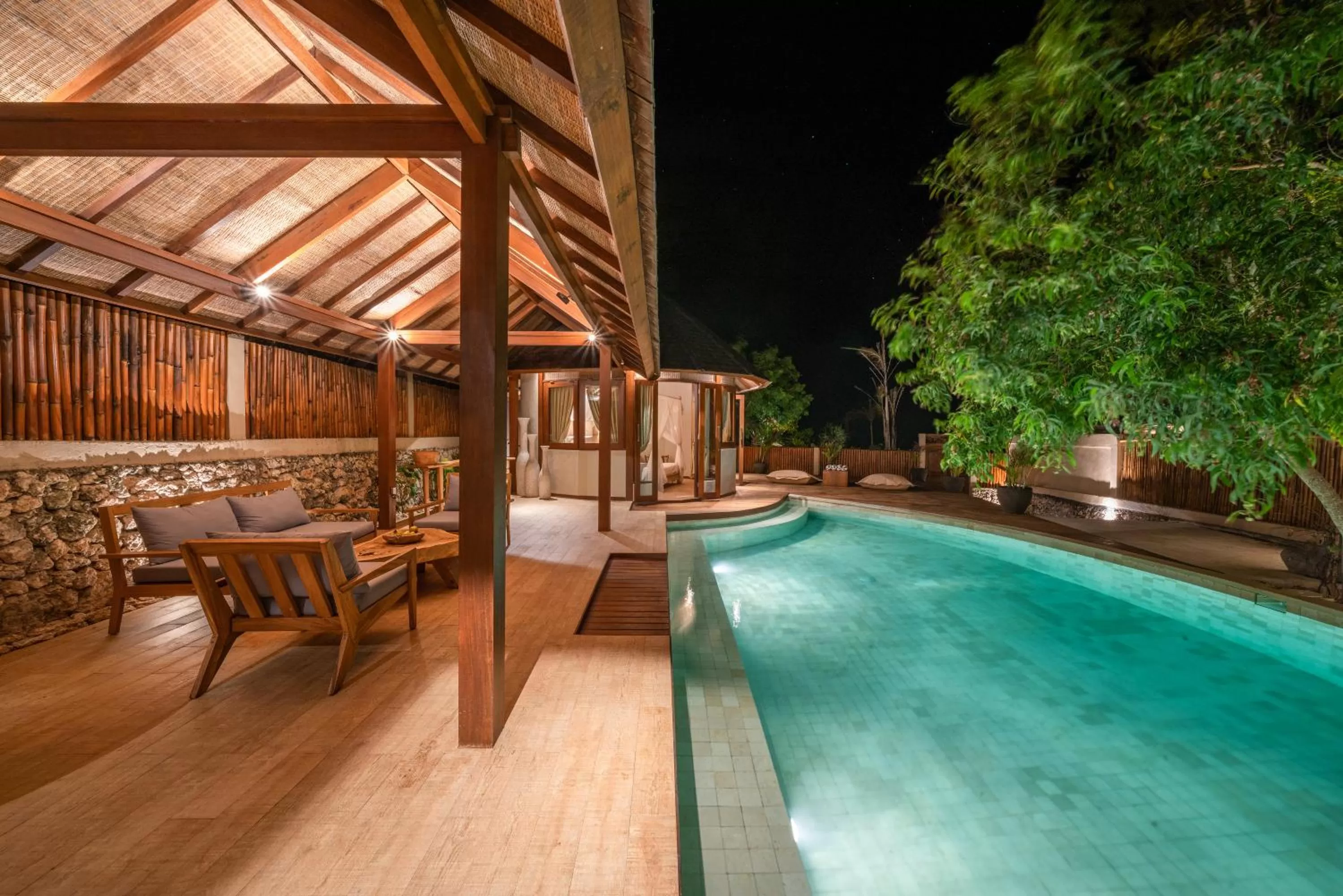 Swimming pool in Blue Lagoon Avia Villas