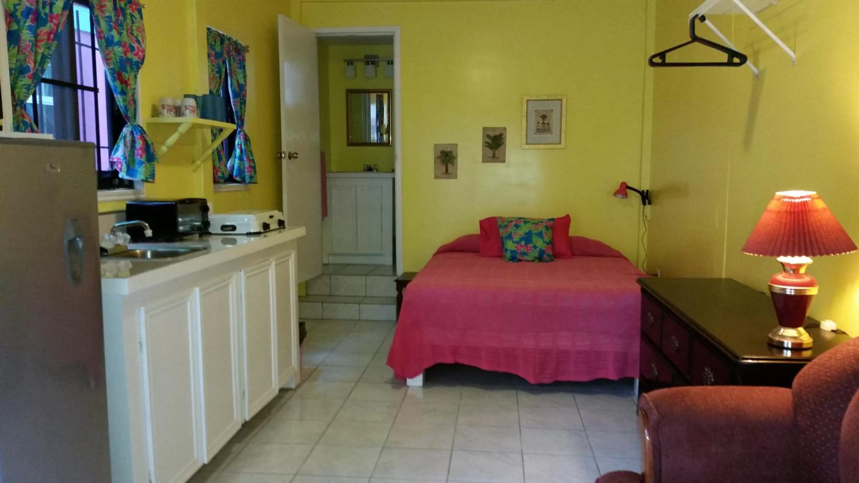 Living room in Barefoot Beach Belize