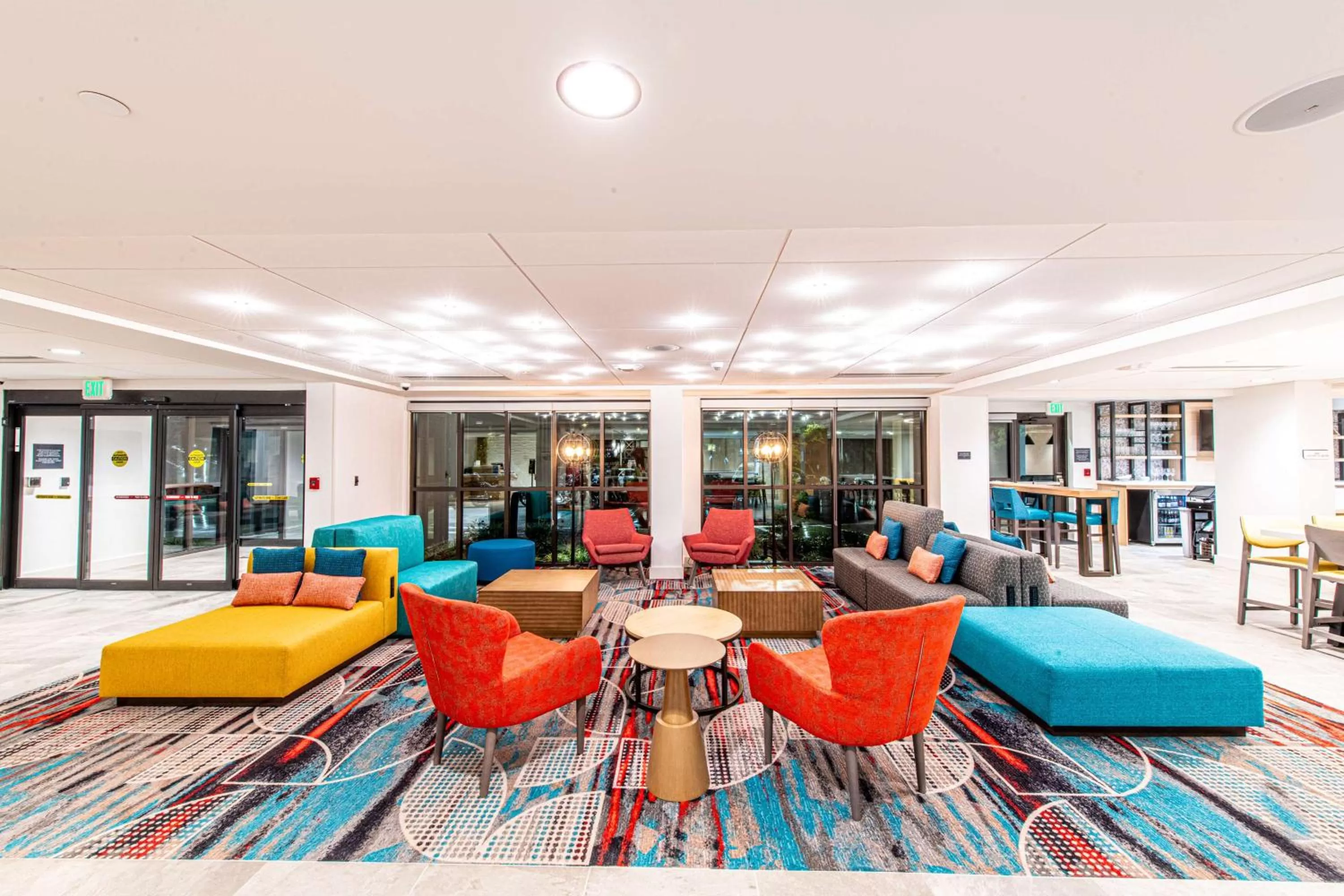 Lobby or reception in Hilton Garden Inn Asheville South