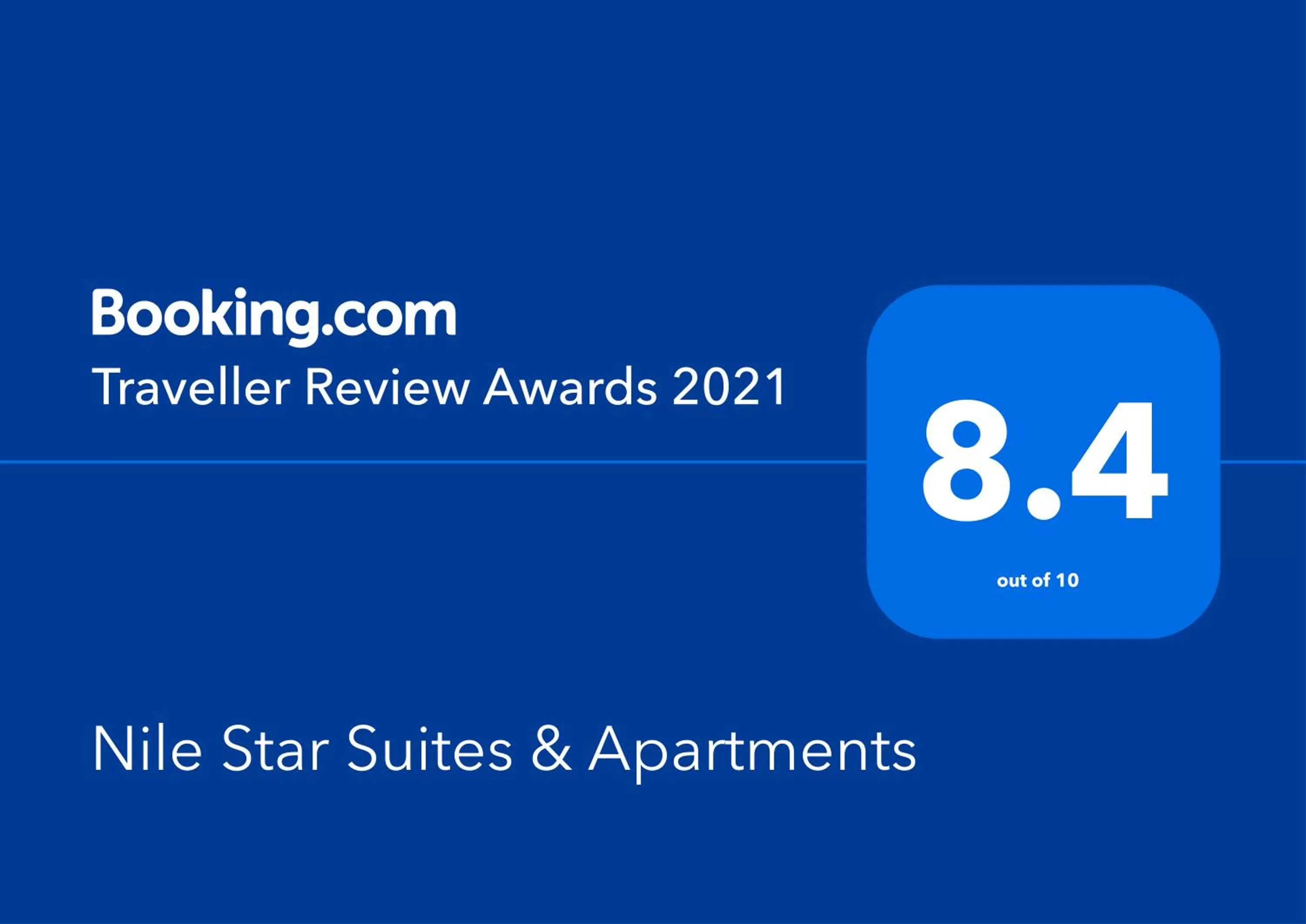 Certificate/Award in Nile Star Suites &Apartment