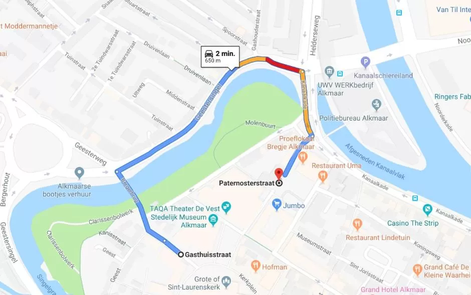 Bird's-eye View in Slapen bij hofman