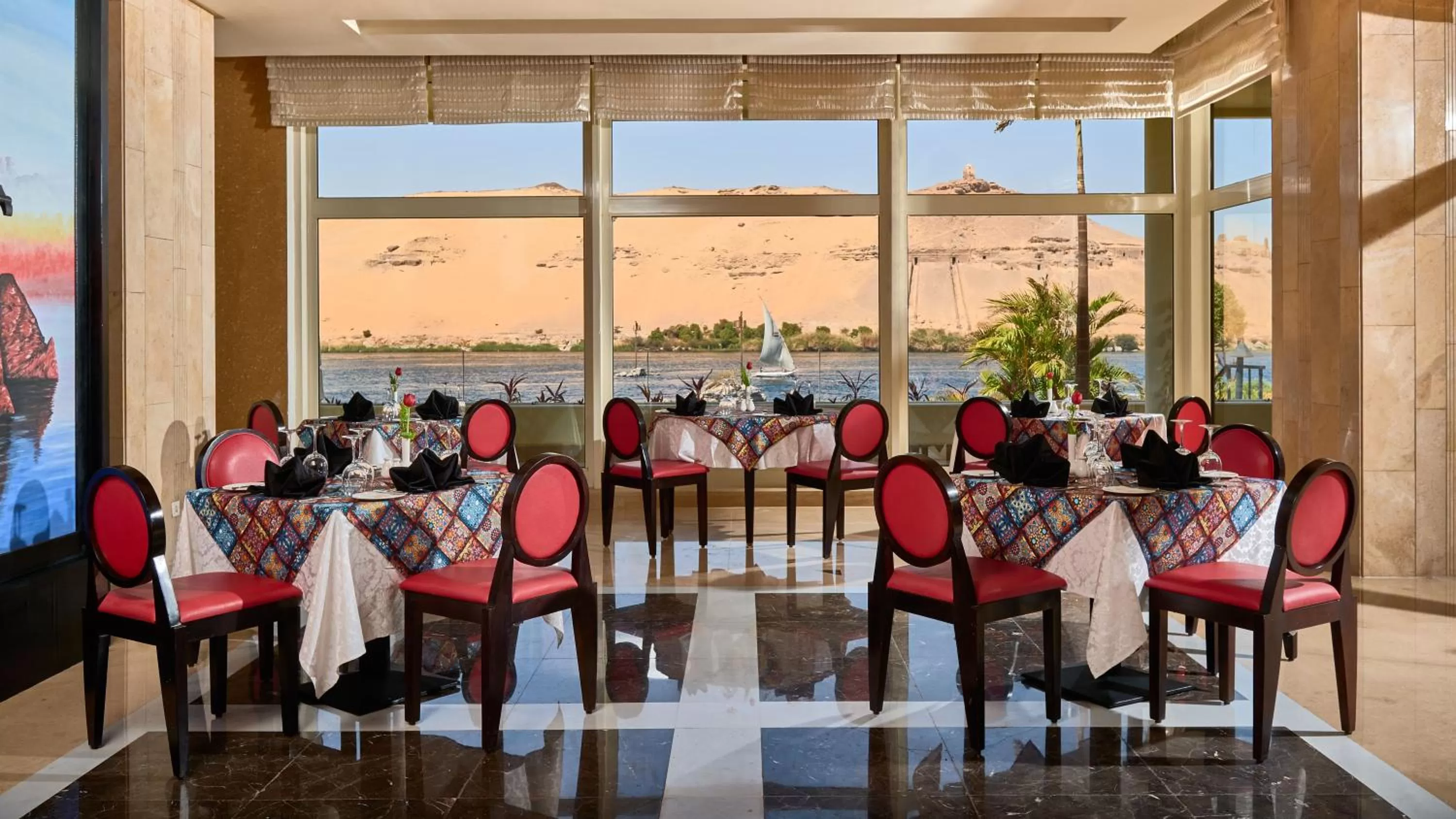 Restaurant/places to eat in Mövenpick Resort Aswan