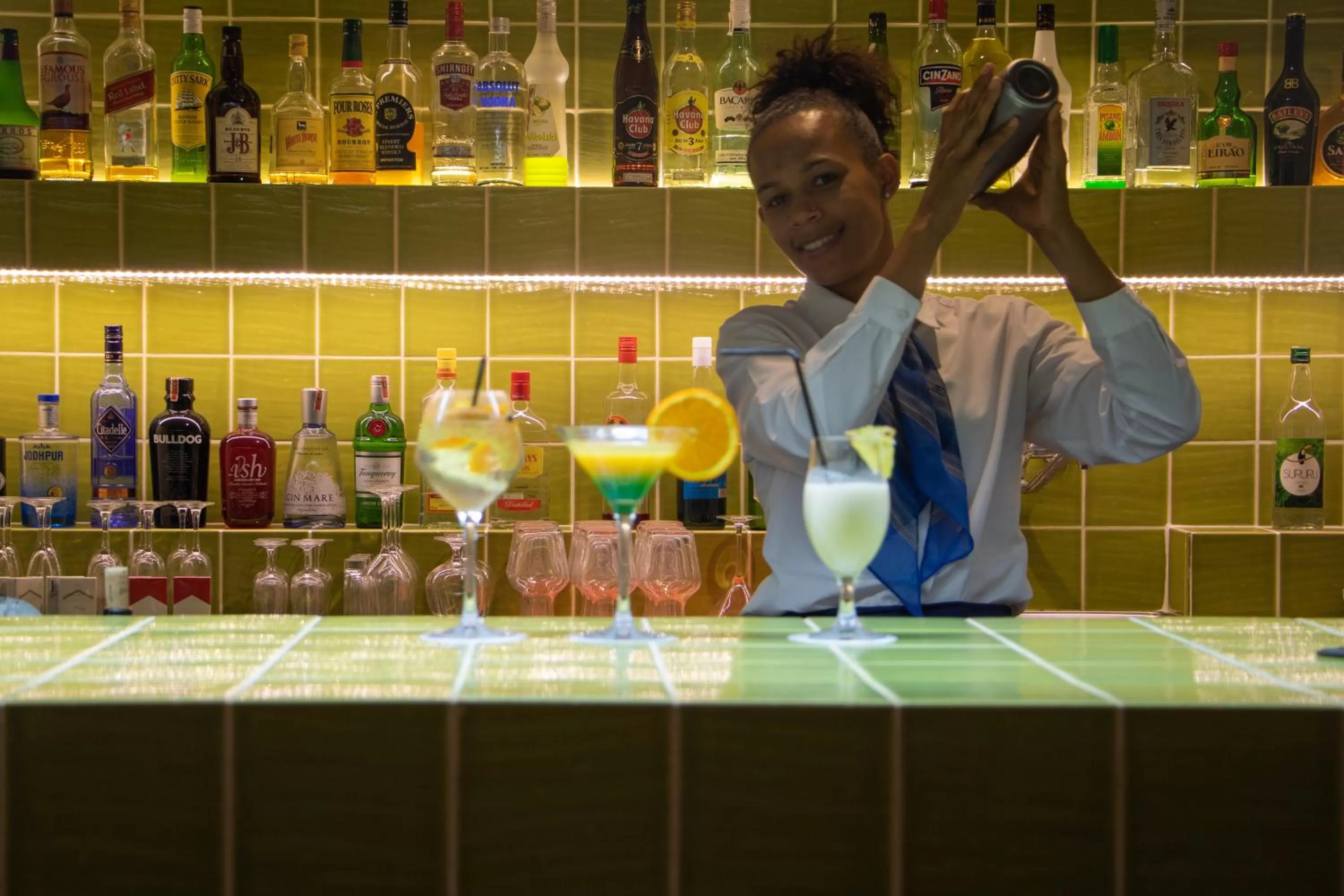 Alcoholic drinks in Hotel Dunas de Sal