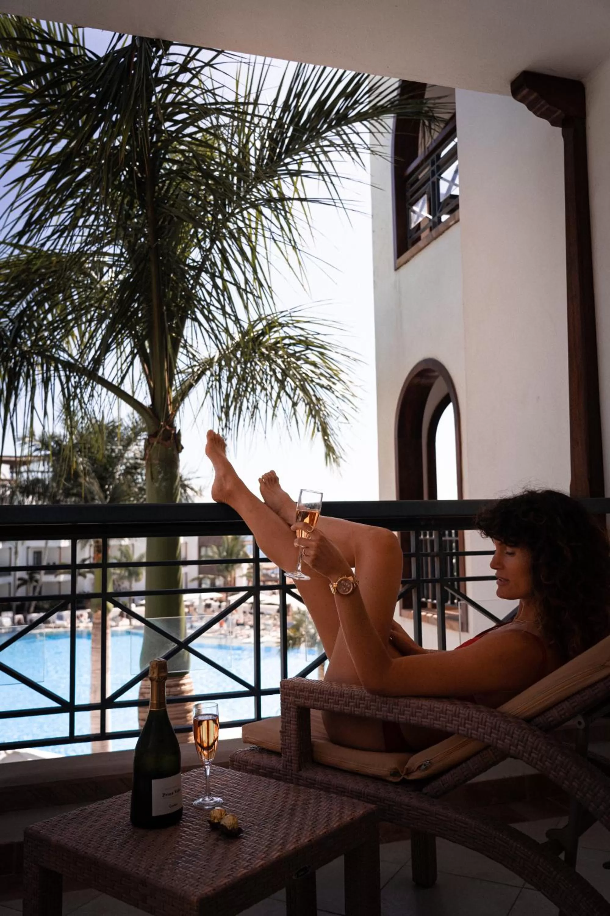 Patio in Princesa Yaiza Suite Hotel Resort